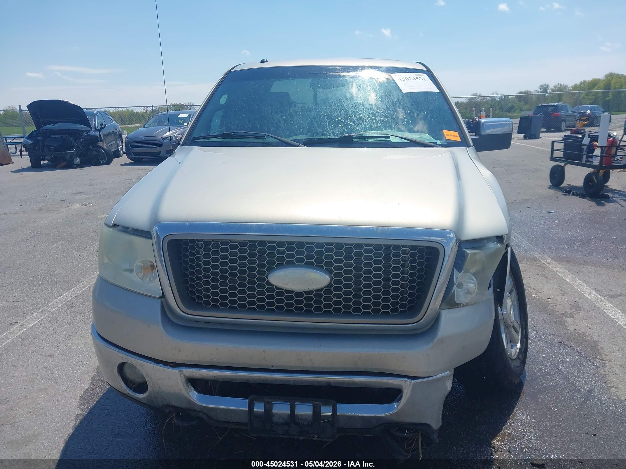 2006 Ford F-150 Fx4/lariat/xlt Silver vin: 1FTPW14506FA60729