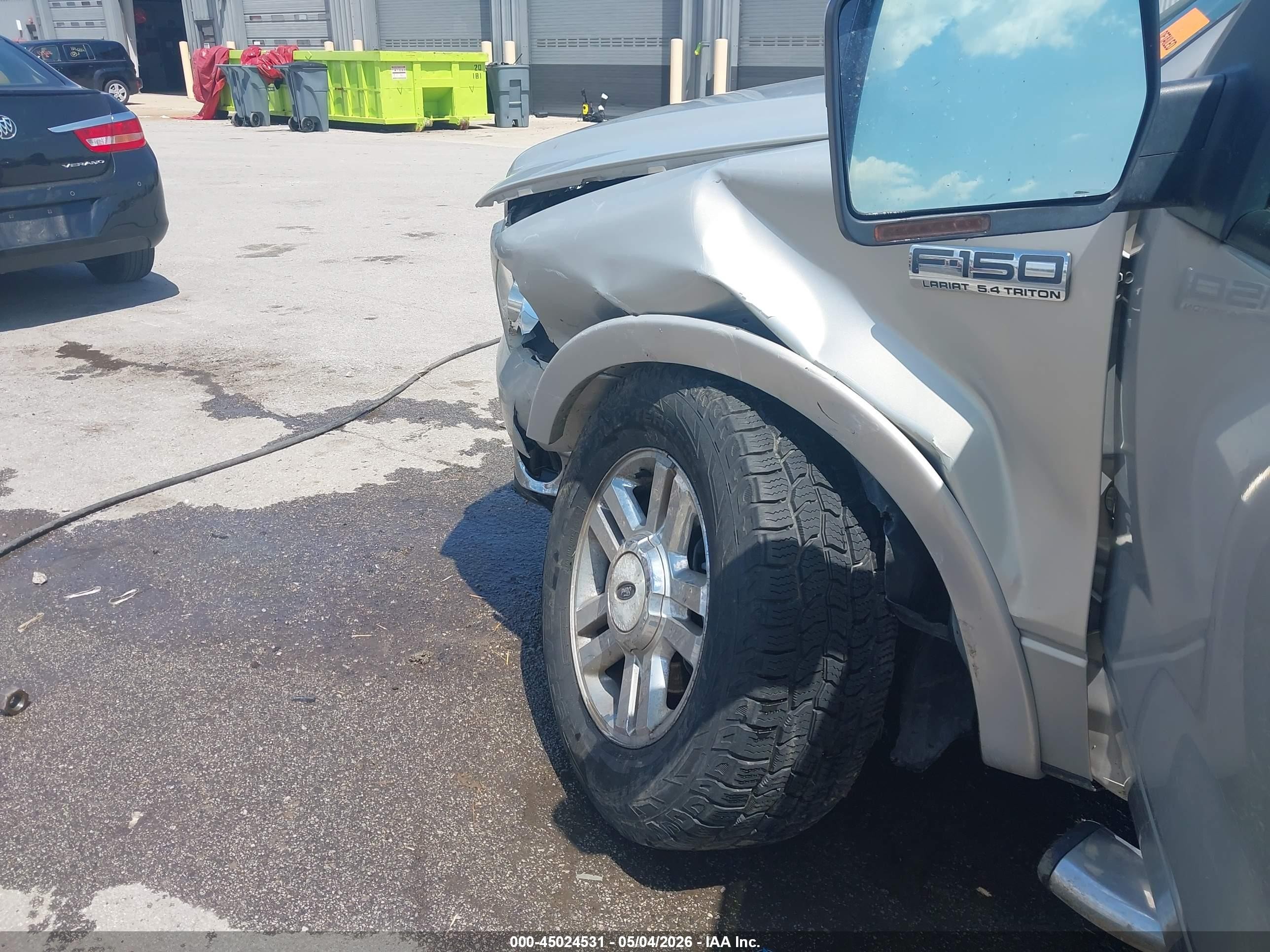 2006 Ford F-150 Fx4/lariat/xlt Silver vin: 1FTPW14506FA60729