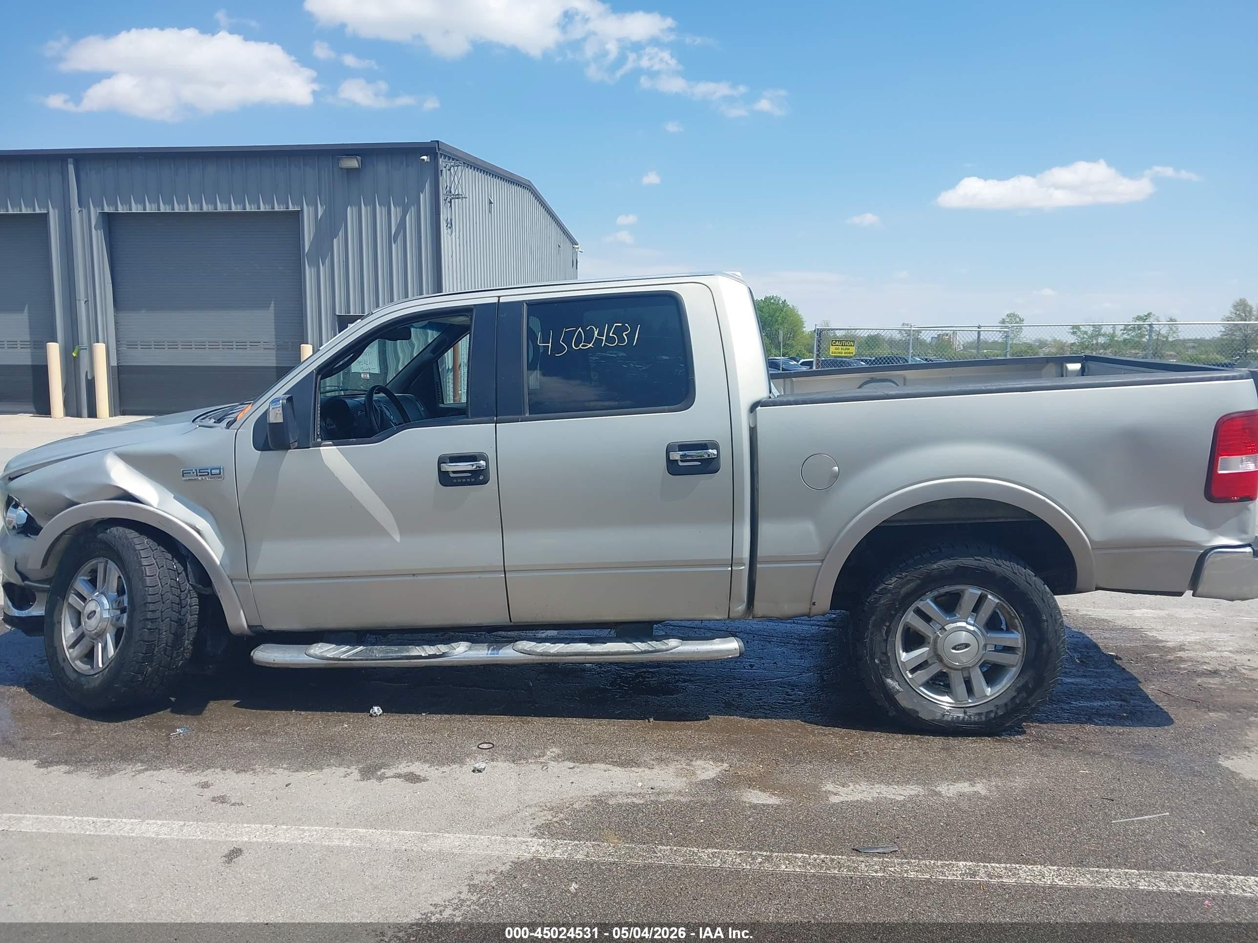 2006 Ford F-150 Fx4/lariat/xlt Silver vin: 1FTPW14506FA60729