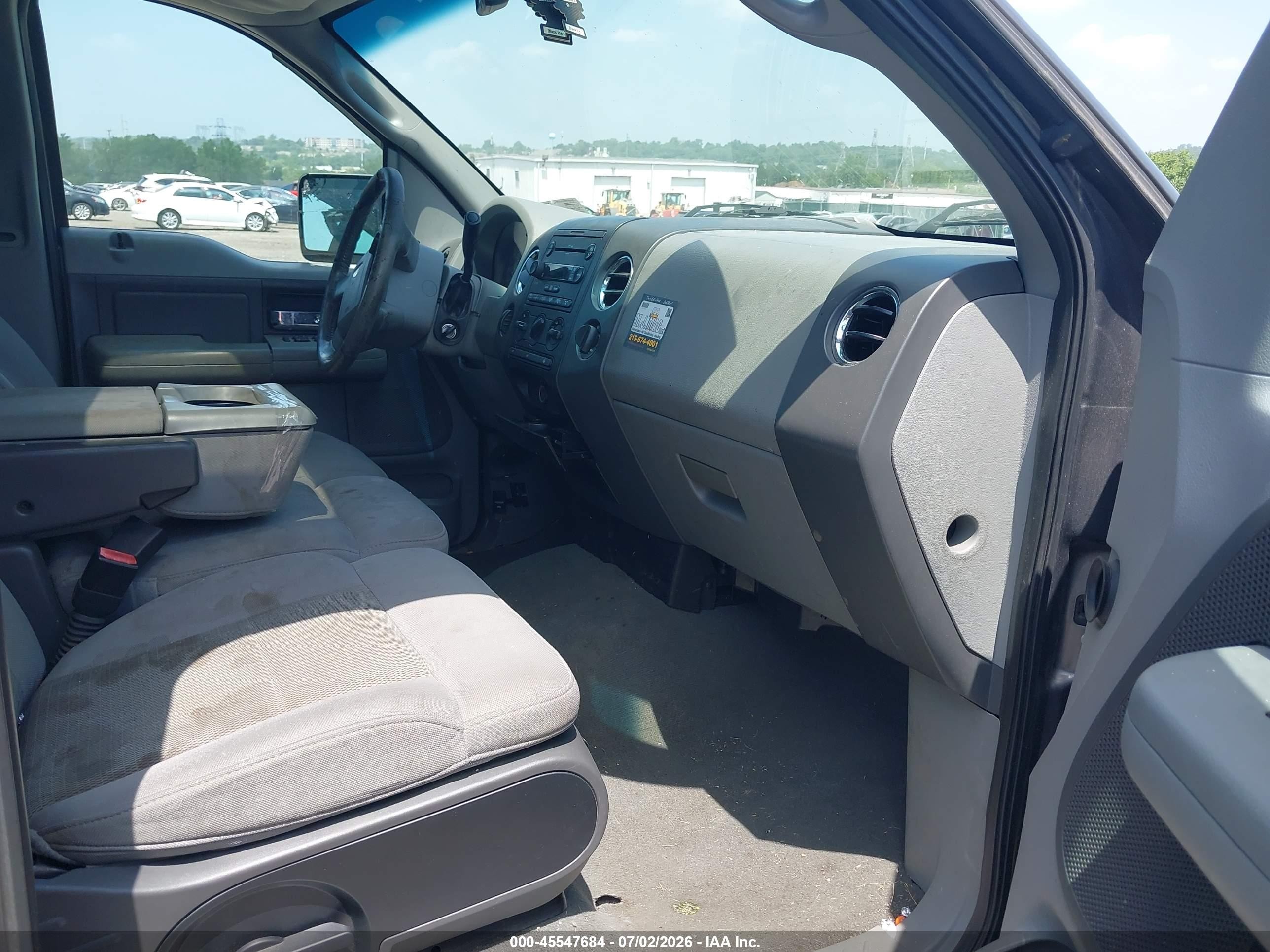 2006 Ford F-150 Fx4/lariat/xlt Gray vin: 1FTPW14506FB68588