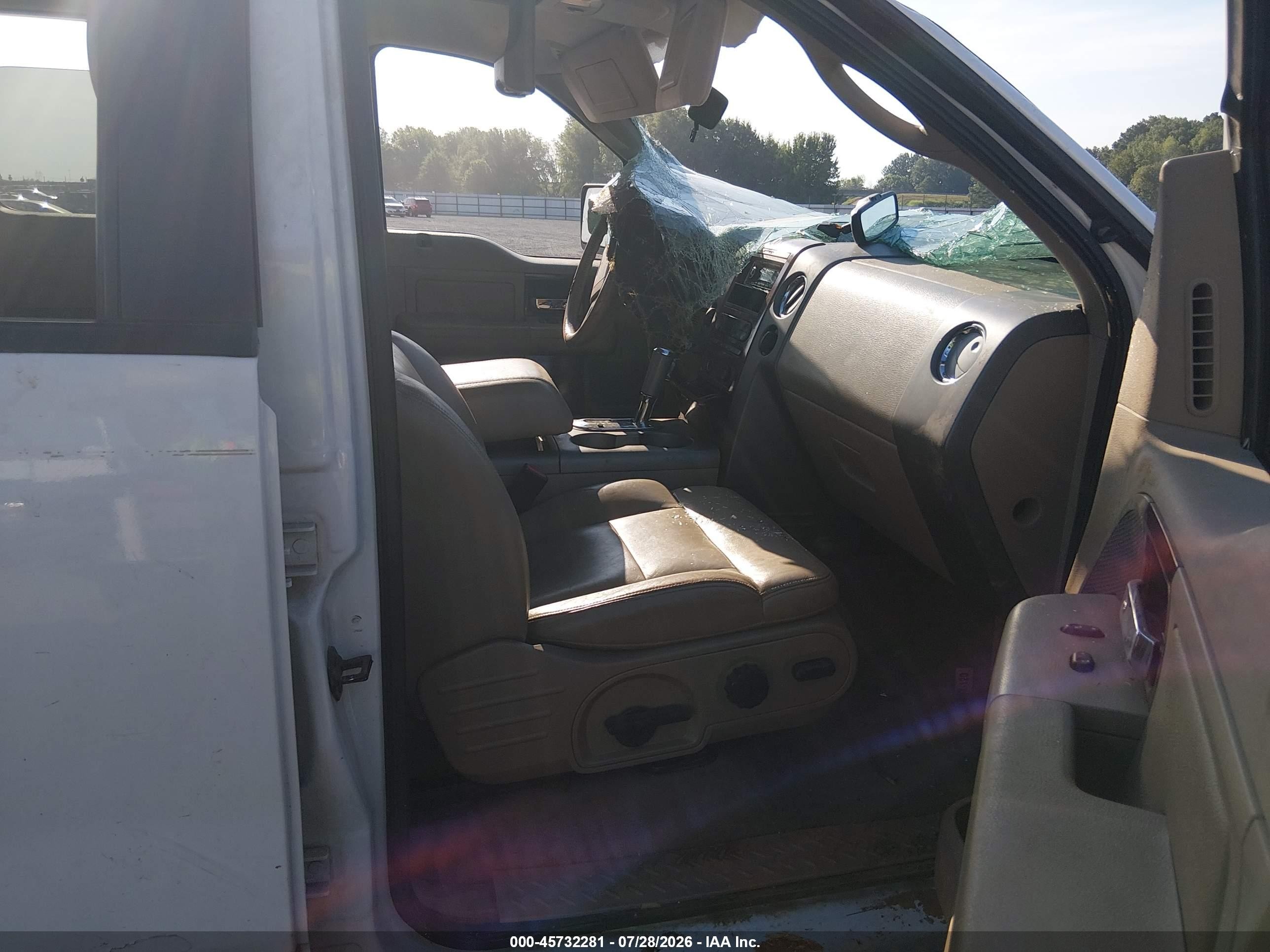 2006 Ford F-150 Fx4/lariat/xlt White vin: 1FTPW14506KA90465