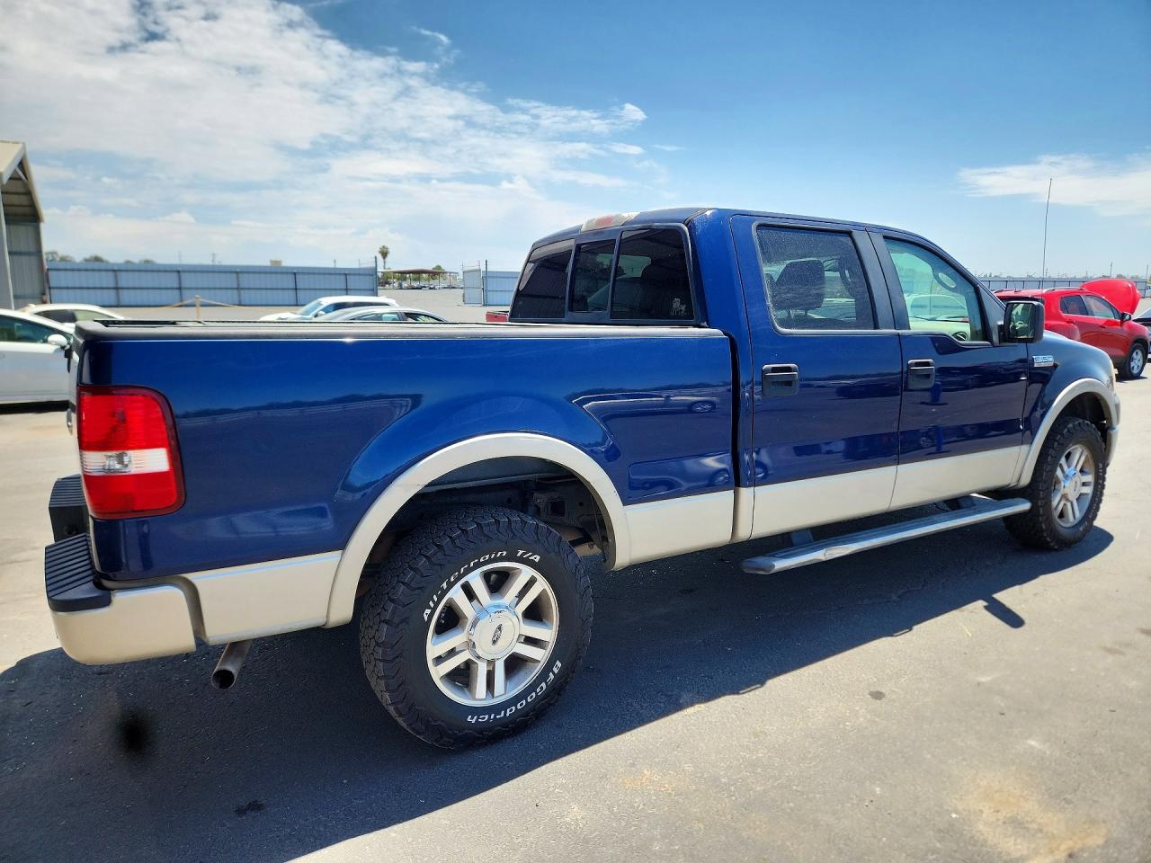 2007 Ford F150 Supercrew Two Tone vin: 1FTPW14507KB61486
