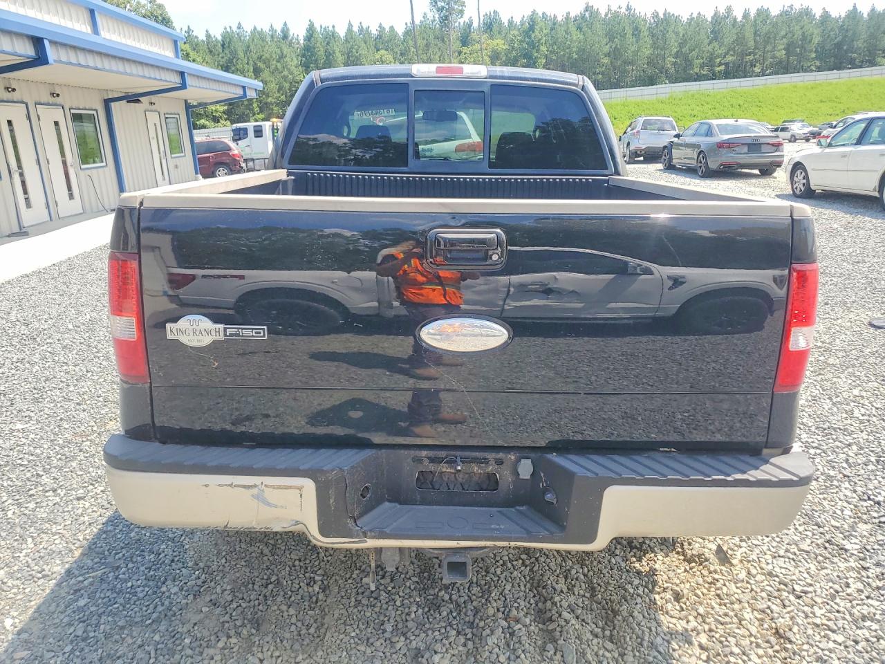 2007 Ford F150 Supercrew Blue vin: 1FTPW14507KC12307