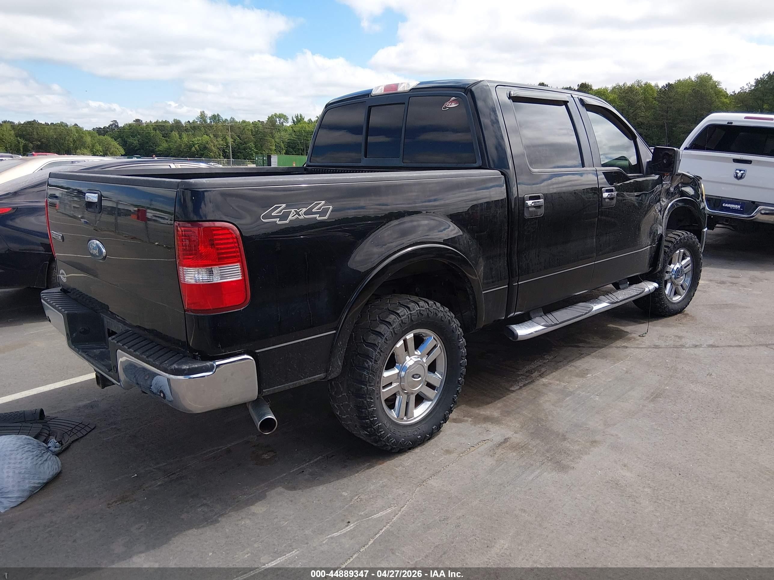 2008 Ford F-150 60th Anniversary/fx4/king Ranch/lariat/limited/xlt Black vin: 1FTPW14508FA37079
