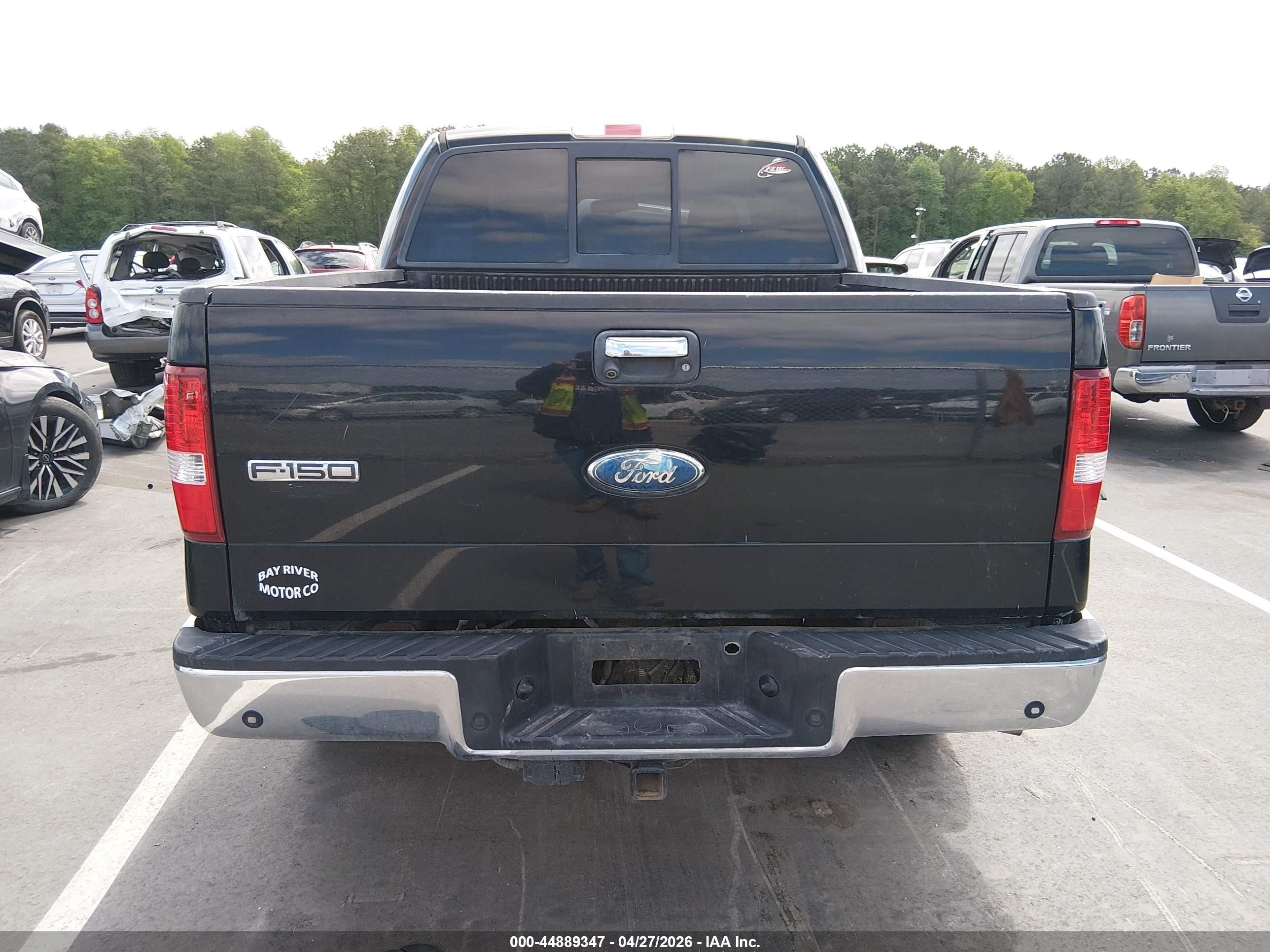 2008 Ford F-150 60th Anniversary/fx4/king Ranch/lariat/limited/xlt Black vin: 1FTPW14508FA37079