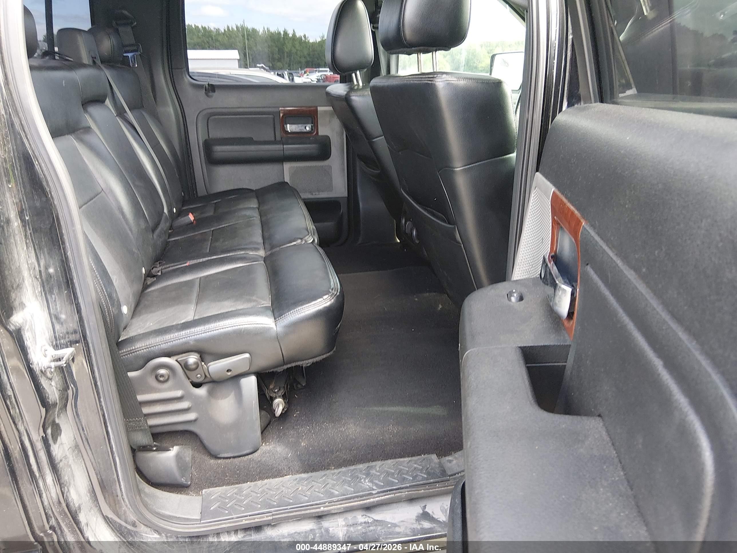 2008 Ford F-150 60th Anniversary/fx4/king Ranch/lariat/limited/xlt Black vin: 1FTPW14508FA37079