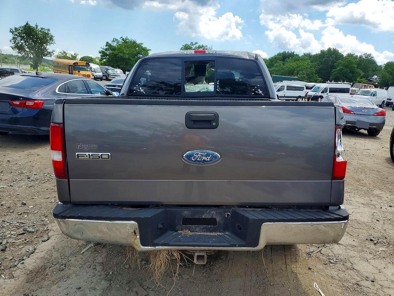 2008 Ford F150 Supercrew Gray vin: 1FTPW14508FA76397