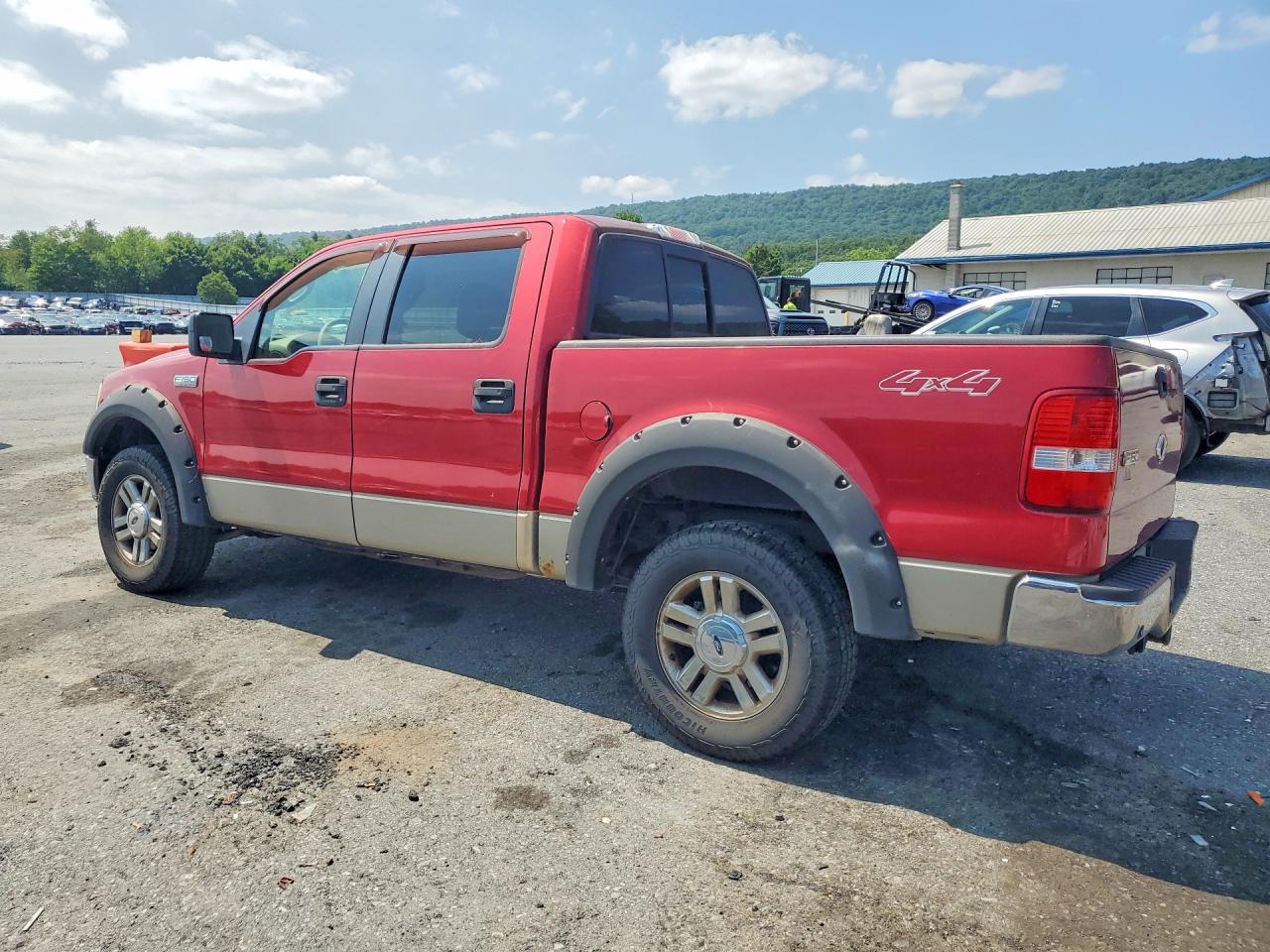 2008 Ford F150 Supercrew Темно-бордовый vin: 1FTPW14508FB86270
