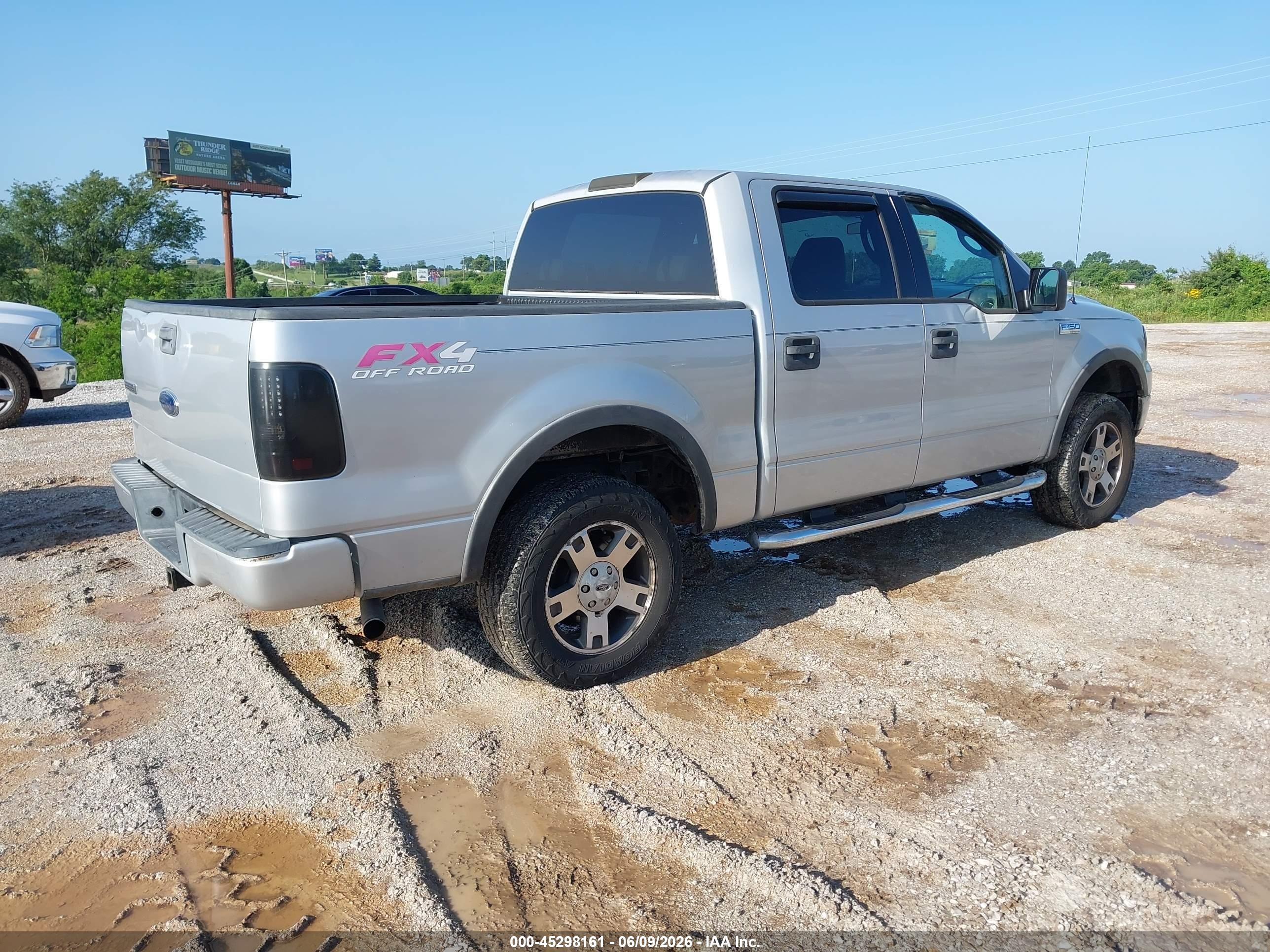 2004 Ford F-150 Fx4/lariat/xlt White vin: 1FTPW14514KA94408