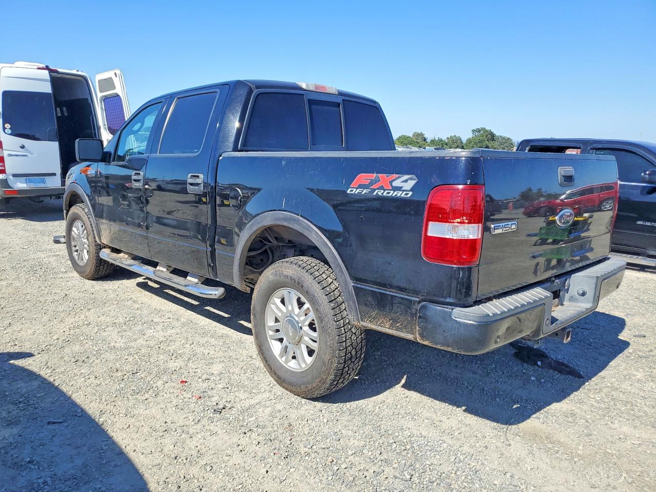 2004 Ford F150 Supercrew Black vin: 1FTPW14514KB03463