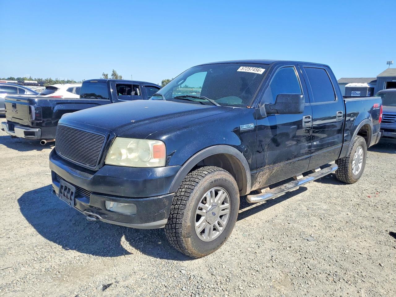 2004 Ford F150 Supercrew Black vin: 1FTPW14514KB03463