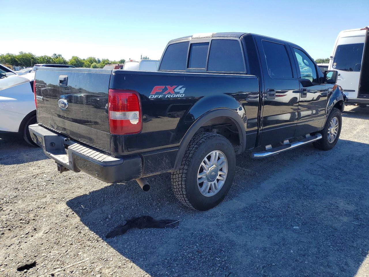 2004 Ford F150 Supercrew Black vin: 1FTPW14514KB03463