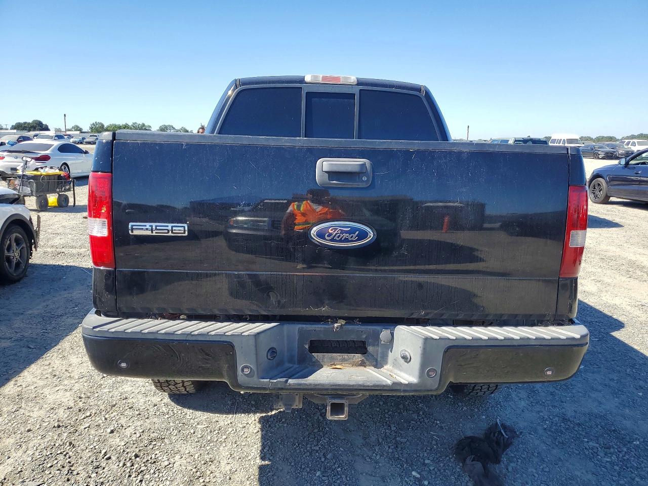 2004 Ford F150 Supercrew Black vin: 1FTPW14514KB03463