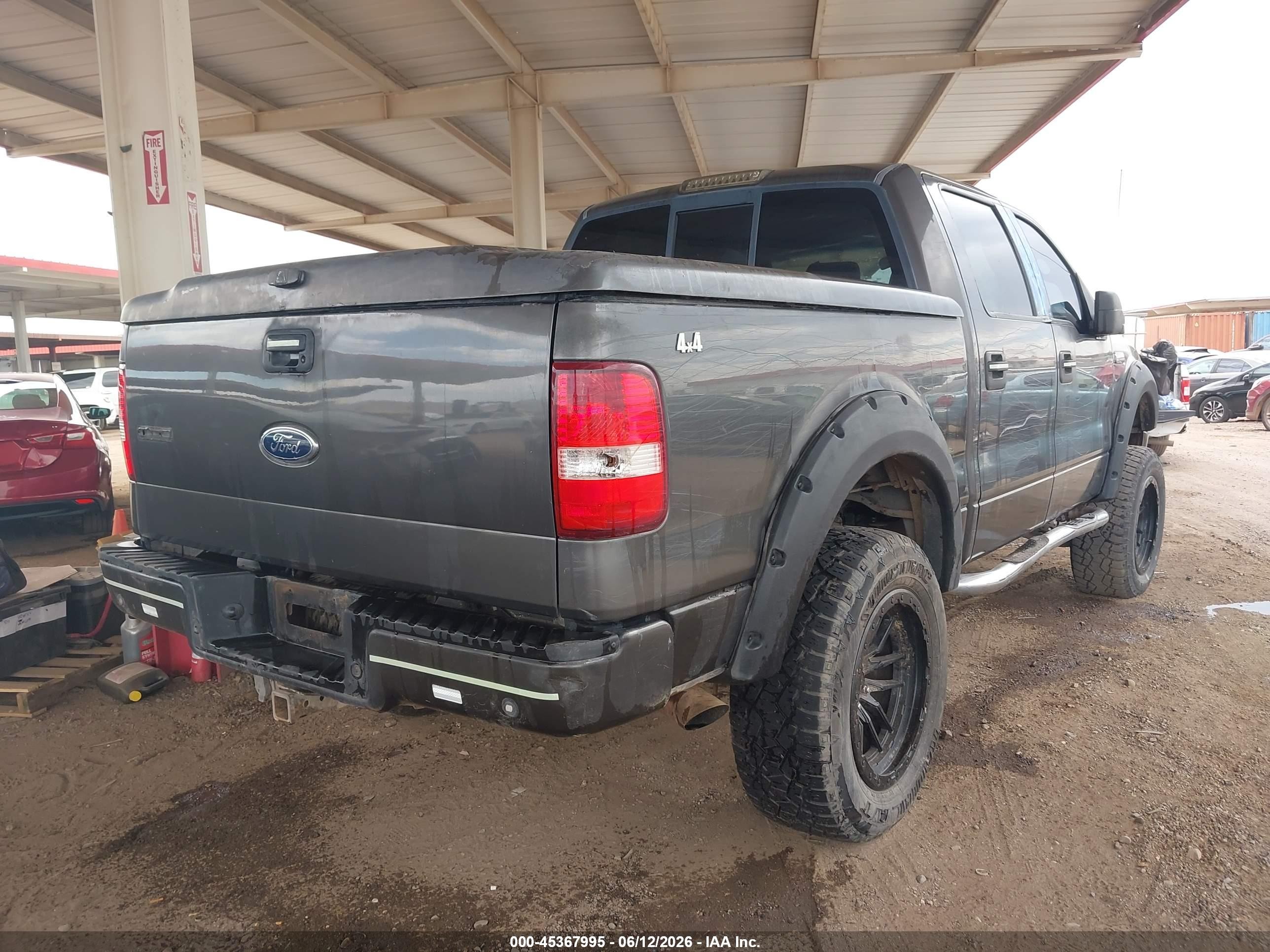 2004 Ford F-150 Fx4/lariat/xlt Black vin: 1FTPW14514KB78664
