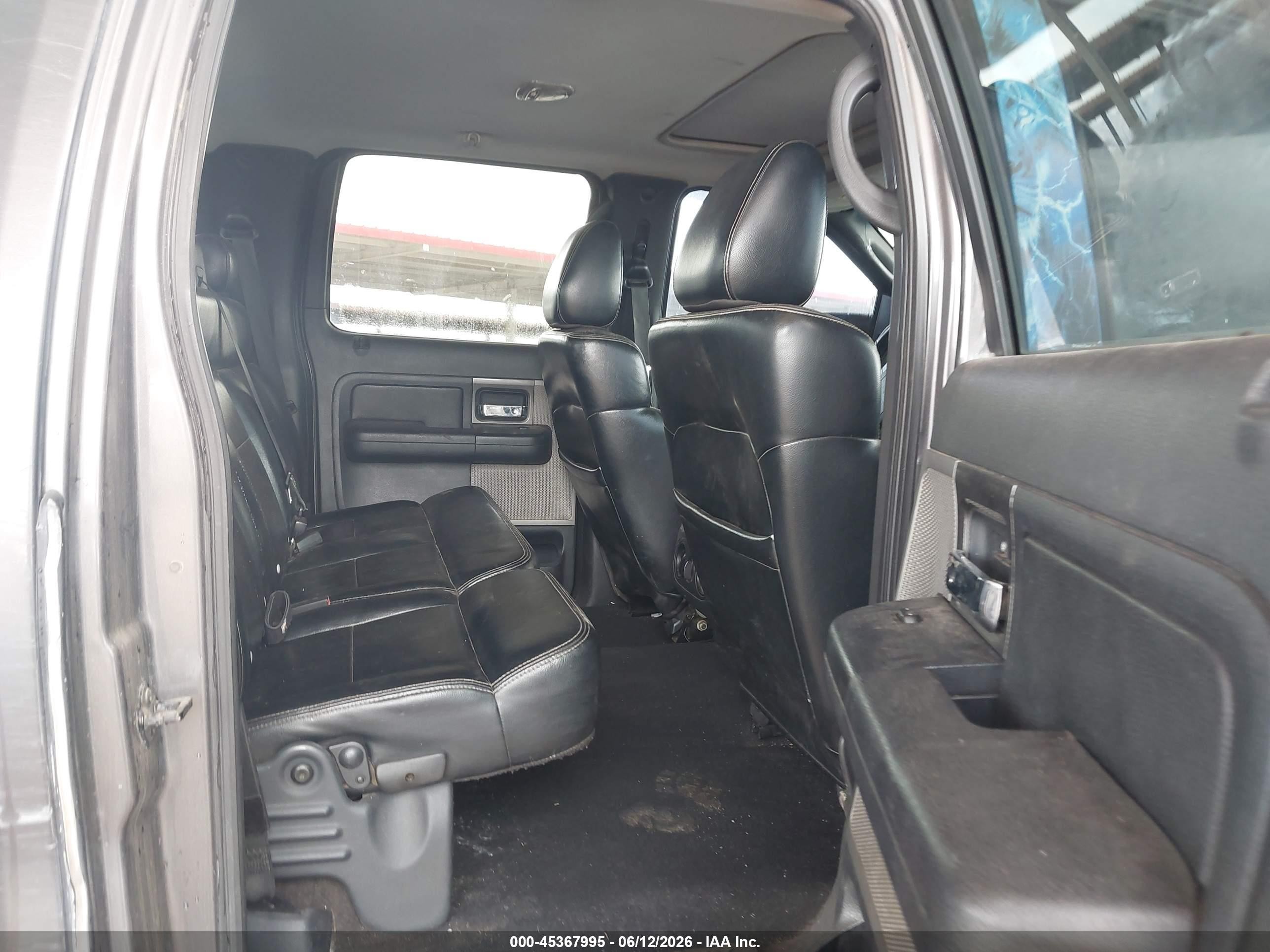 2004 Ford F-150 Fx4/lariat/xlt Black vin: 1FTPW14514KB78664