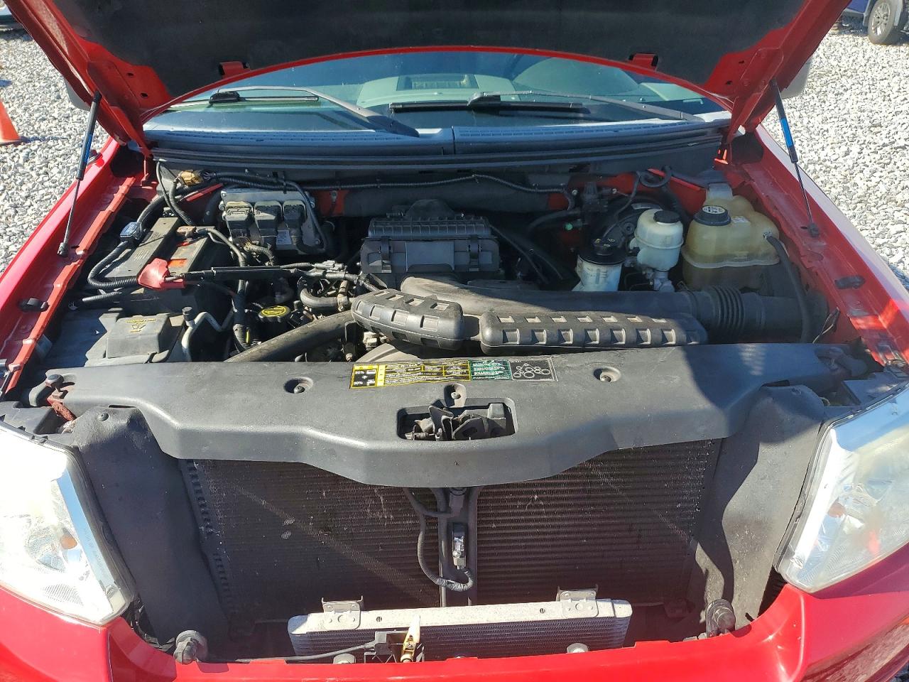 2004 Ford F150 Supercrew Red vin: 1FTPW14514KC77761