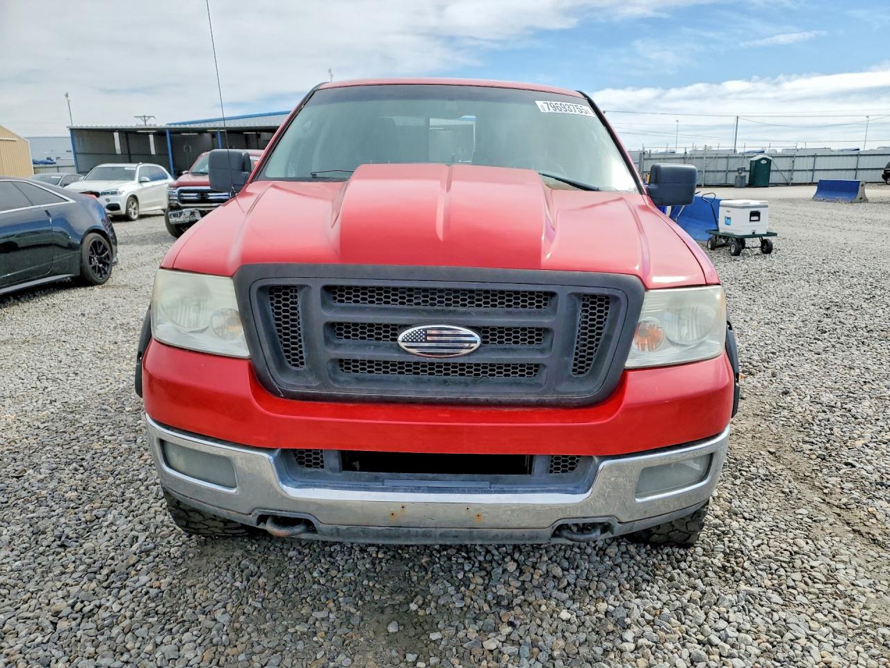 2004 Ford F150 Supercrew Red vin: 1FTPW14514KD04120