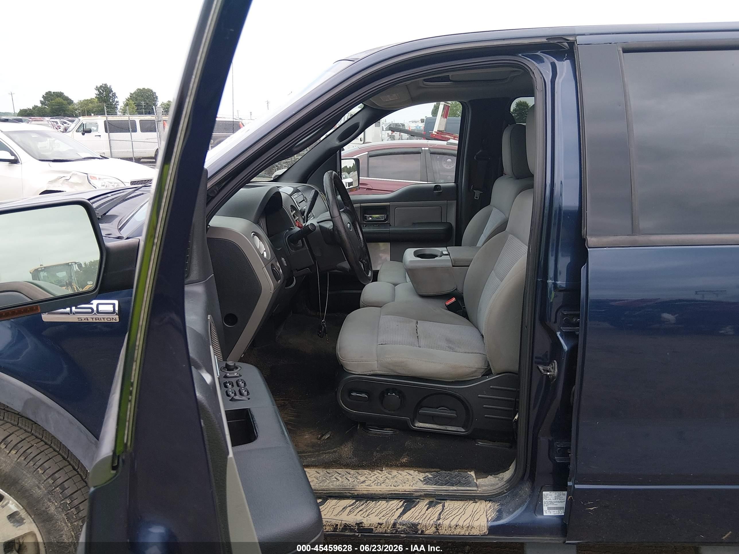 2004 Ford F-150 Fx4/lariat/xlt Blue vin: 1FTPW14514KD20527