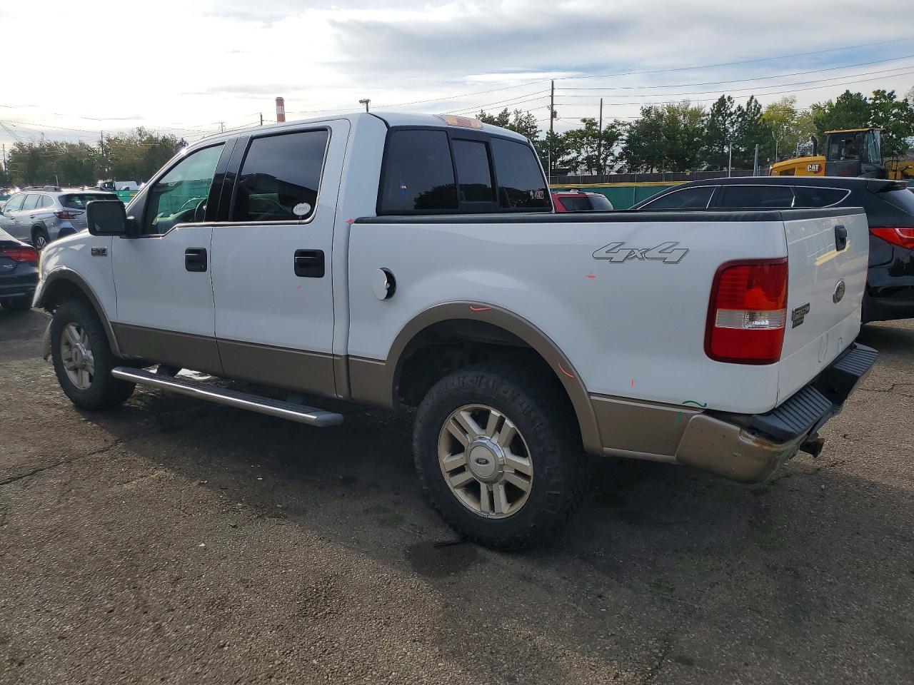 2004 Ford F150 Supercrew White vin: 1FTPW14514KD31771