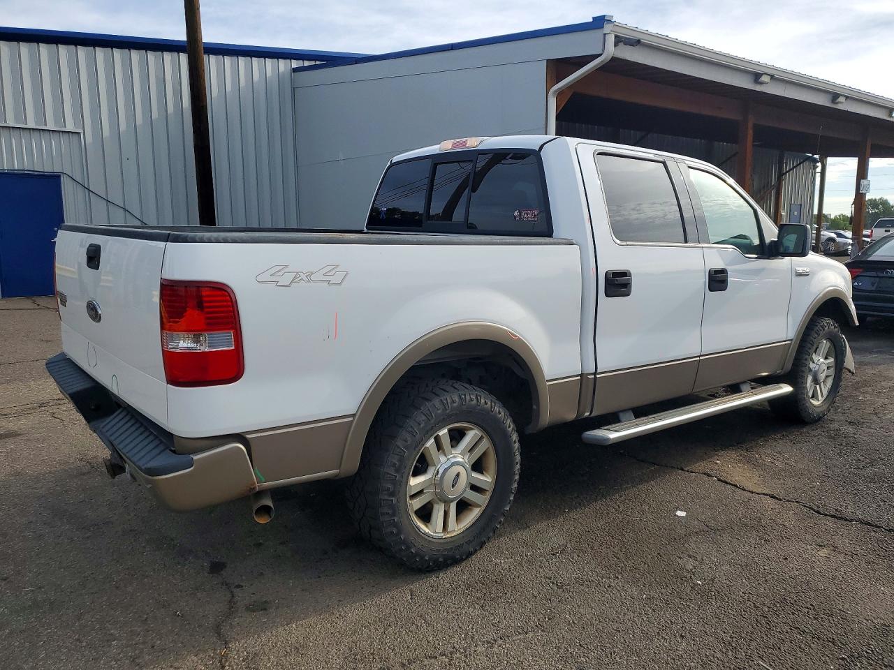 2004 Ford F150 Supercrew White vin: 1FTPW14514KD31771