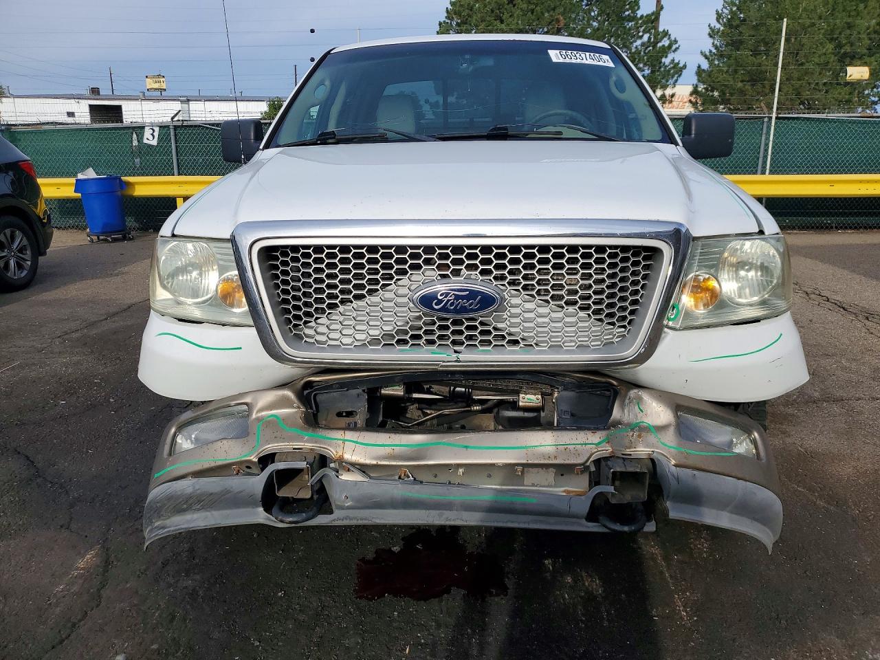 2004 Ford F150 Supercrew White vin: 1FTPW14514KD31771
