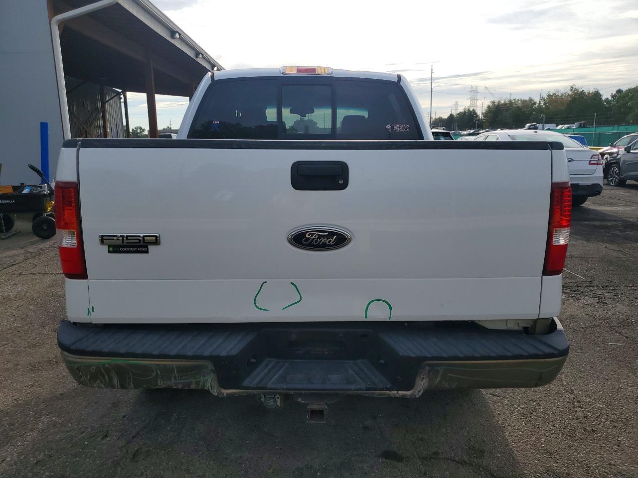 2004 Ford F150 Supercrew White vin: 1FTPW14514KD31771