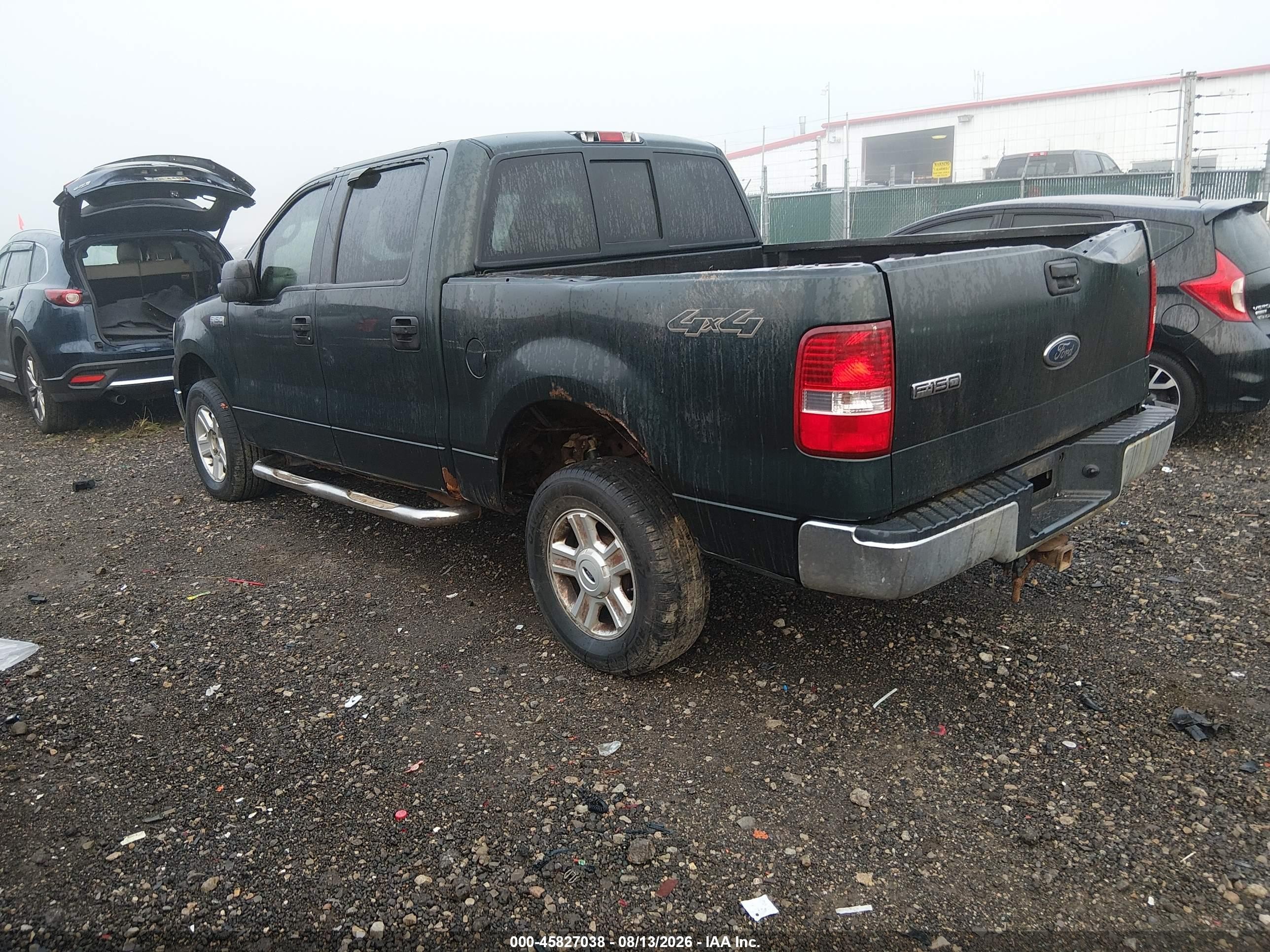 2004 Ford F-150 Fx4/lariat/xlt Green vin: 1FTPW14514KD92148