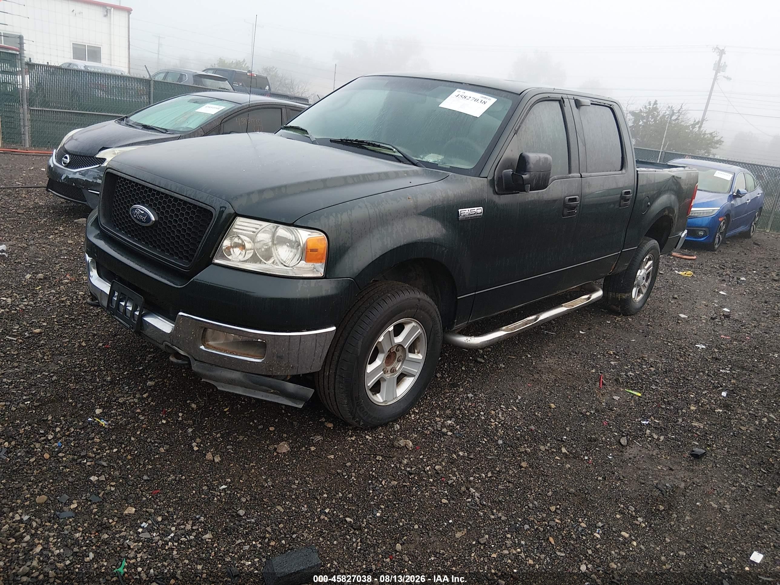 2004 Ford F-150 Fx4/lariat/xlt Green vin: 1FTPW14514KD92148