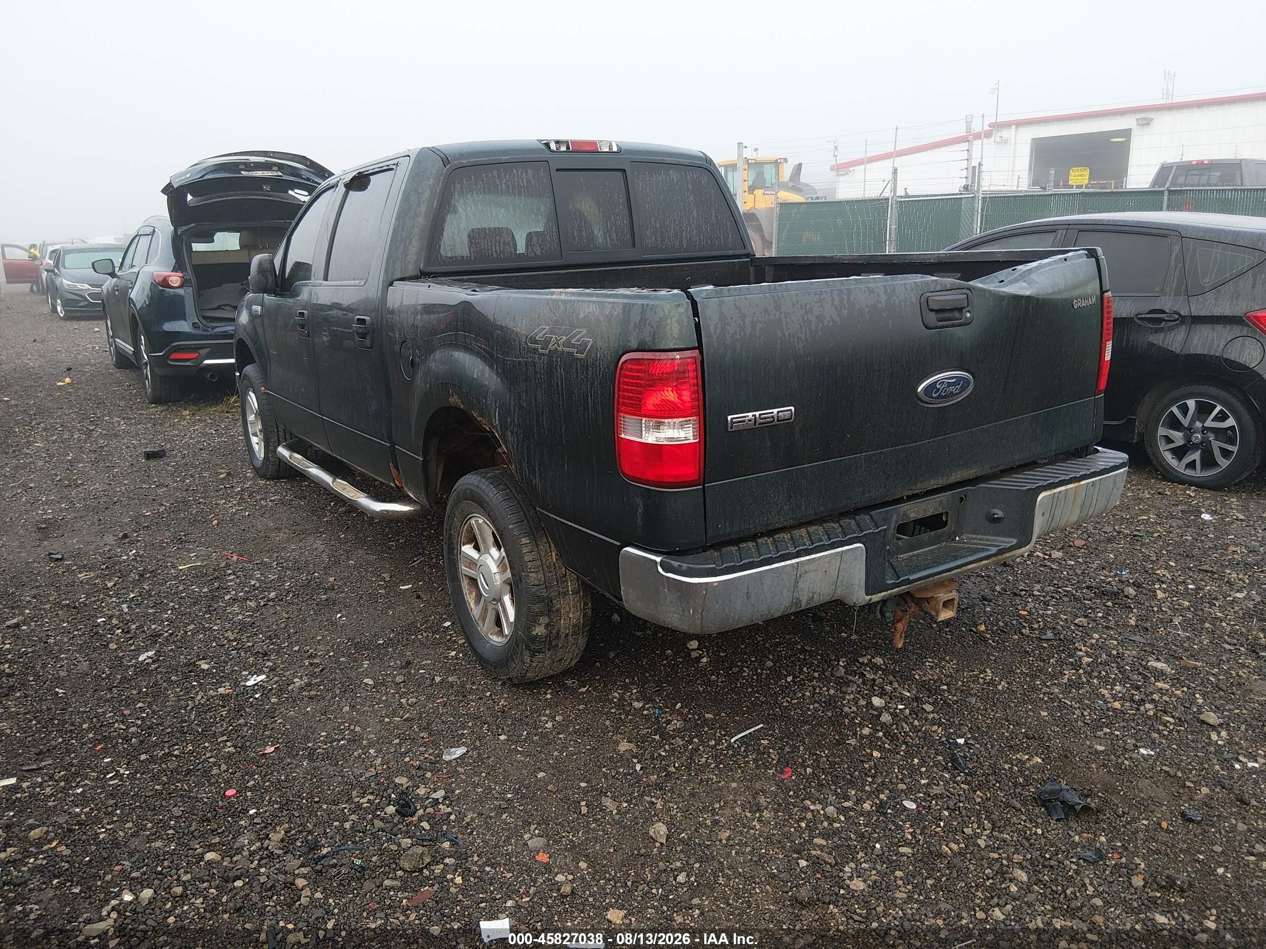 2004 Ford F-150 Fx4/lariat/xlt Green vin: 1FTPW14514KD92148
