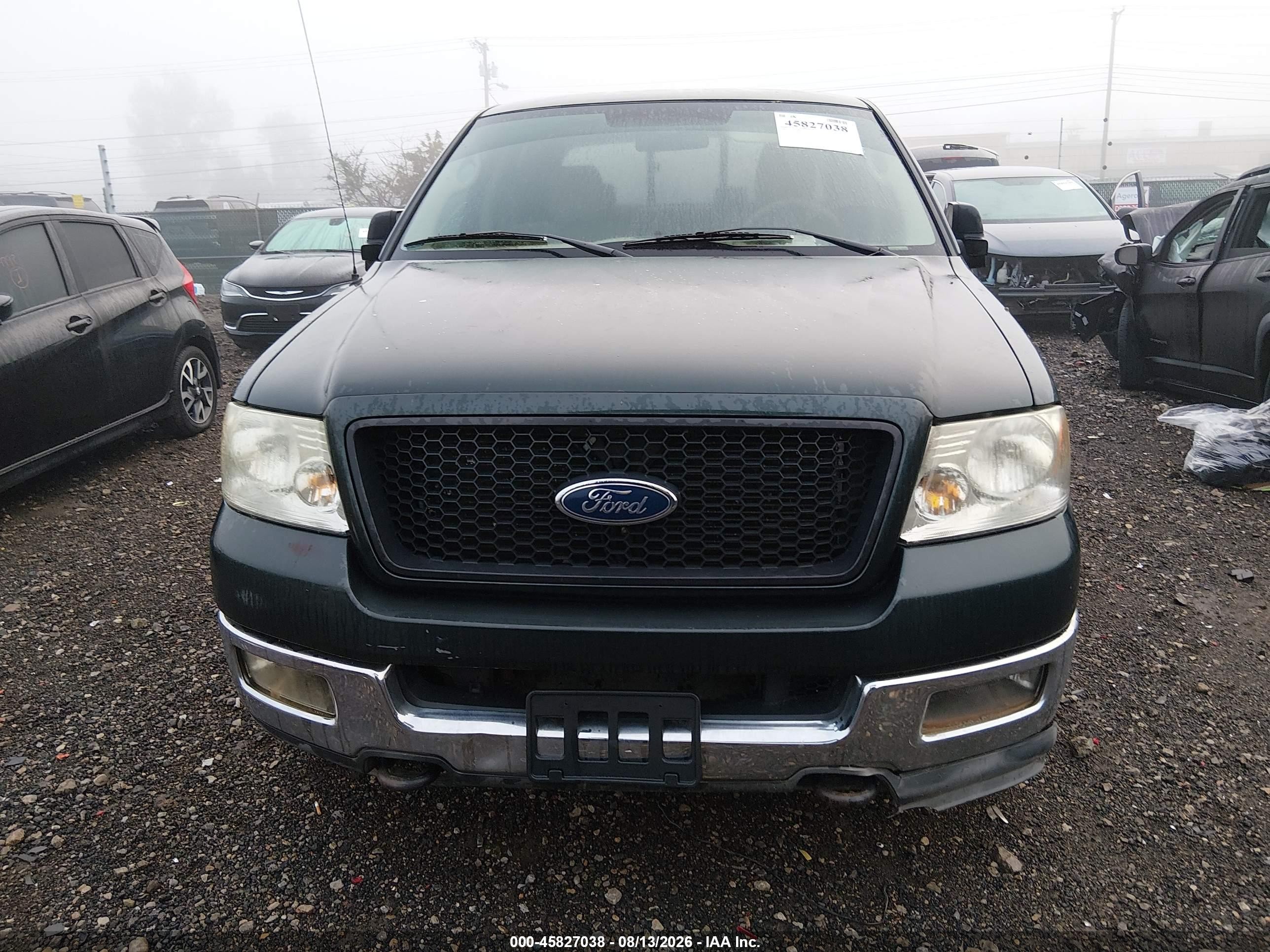 2004 Ford F-150 Fx4/lariat/xlt Green vin: 1FTPW14514KD92148