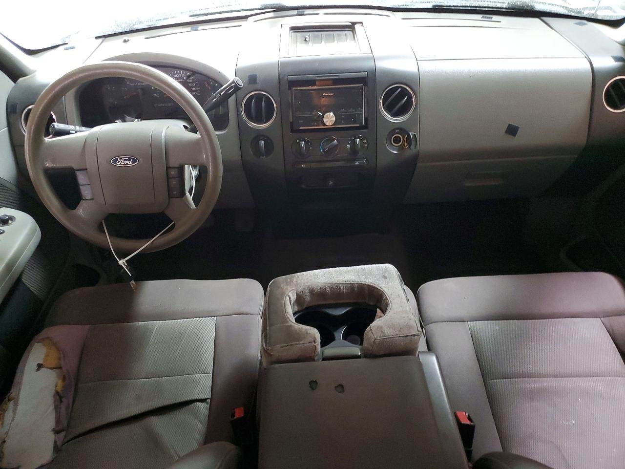 2005 Ford F150 Supercrew Gray vin: 1FTPW14515FA09013