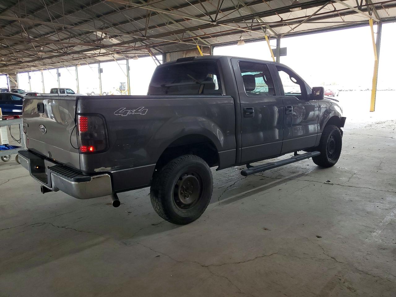 2005 Ford F150 Supercrew Gray vin: 1FTPW14515FA09013