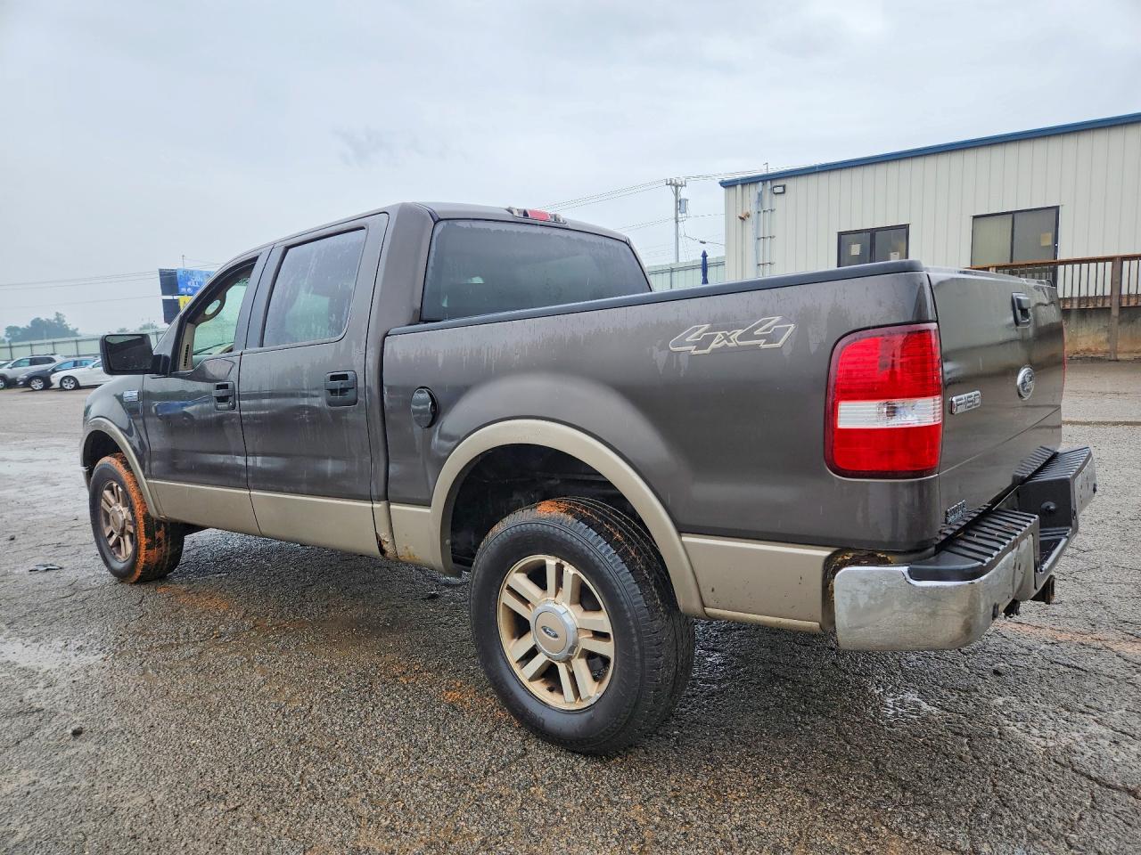 2005 Ford F150 Supercrew Brown vin: 1FTPW14515FA20061