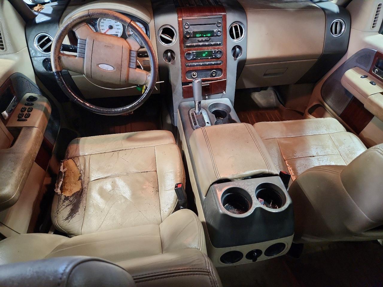 2005 Ford F150 Supercrew Brown vin: 1FTPW14515FA20061