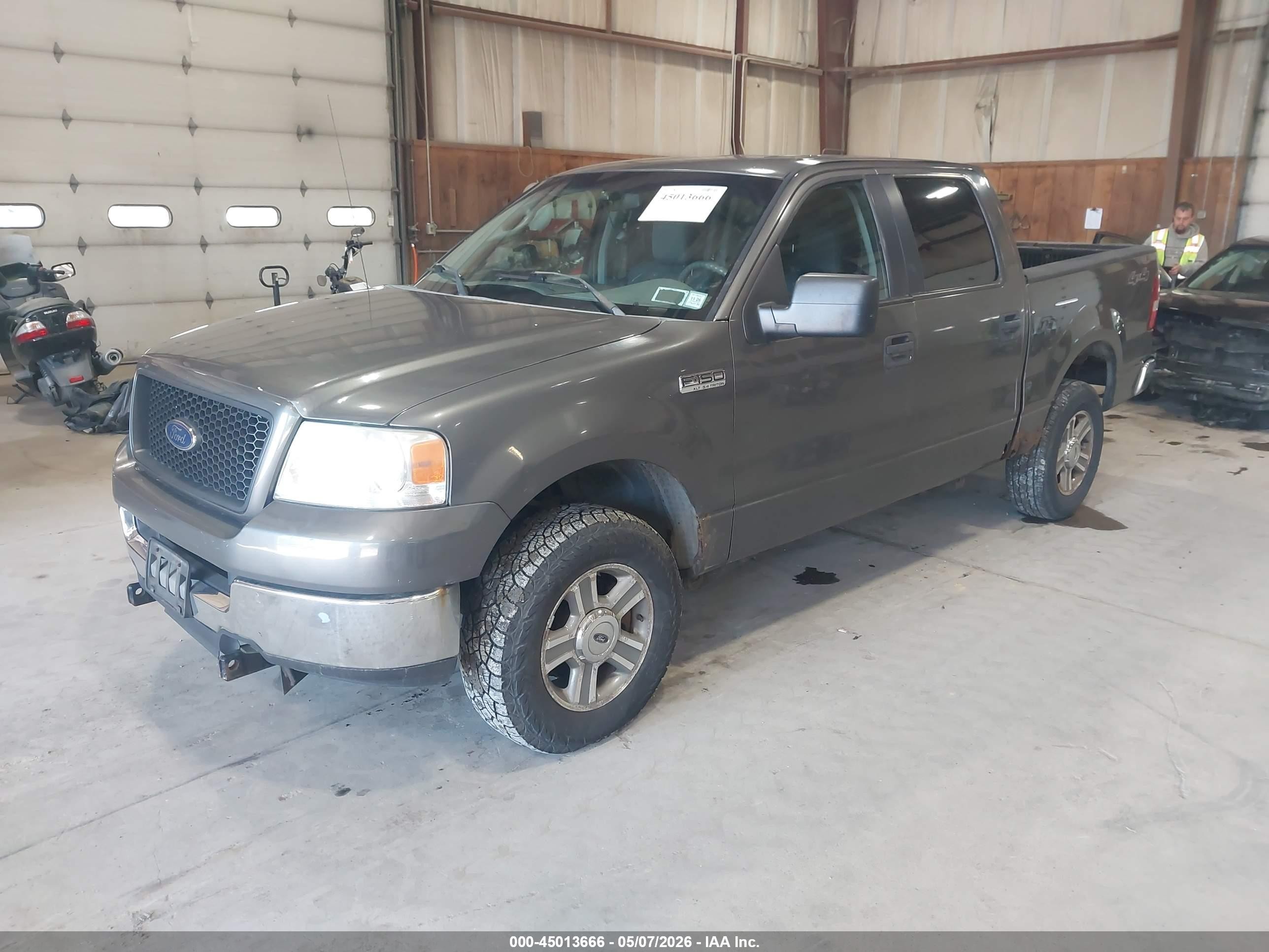 2005 Ford F-150 Fx4/lariat/xlt Серый vin: 1FTPW14515FA48457