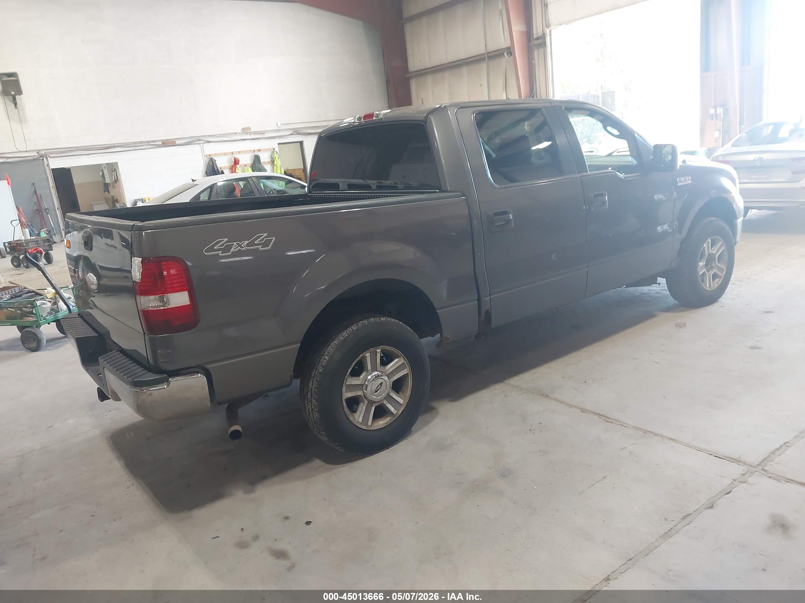 2005 Ford F-150 Fx4/lariat/xlt Серый vin: 1FTPW14515FA48457