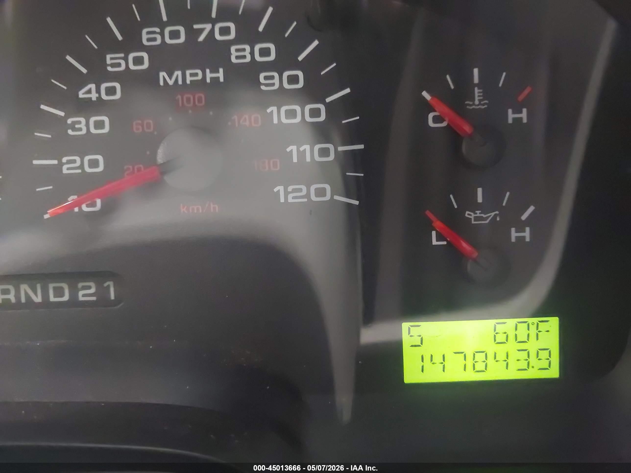 2005 Ford F-150 Fx4/lariat/xlt Серый vin: 1FTPW14515FA48457