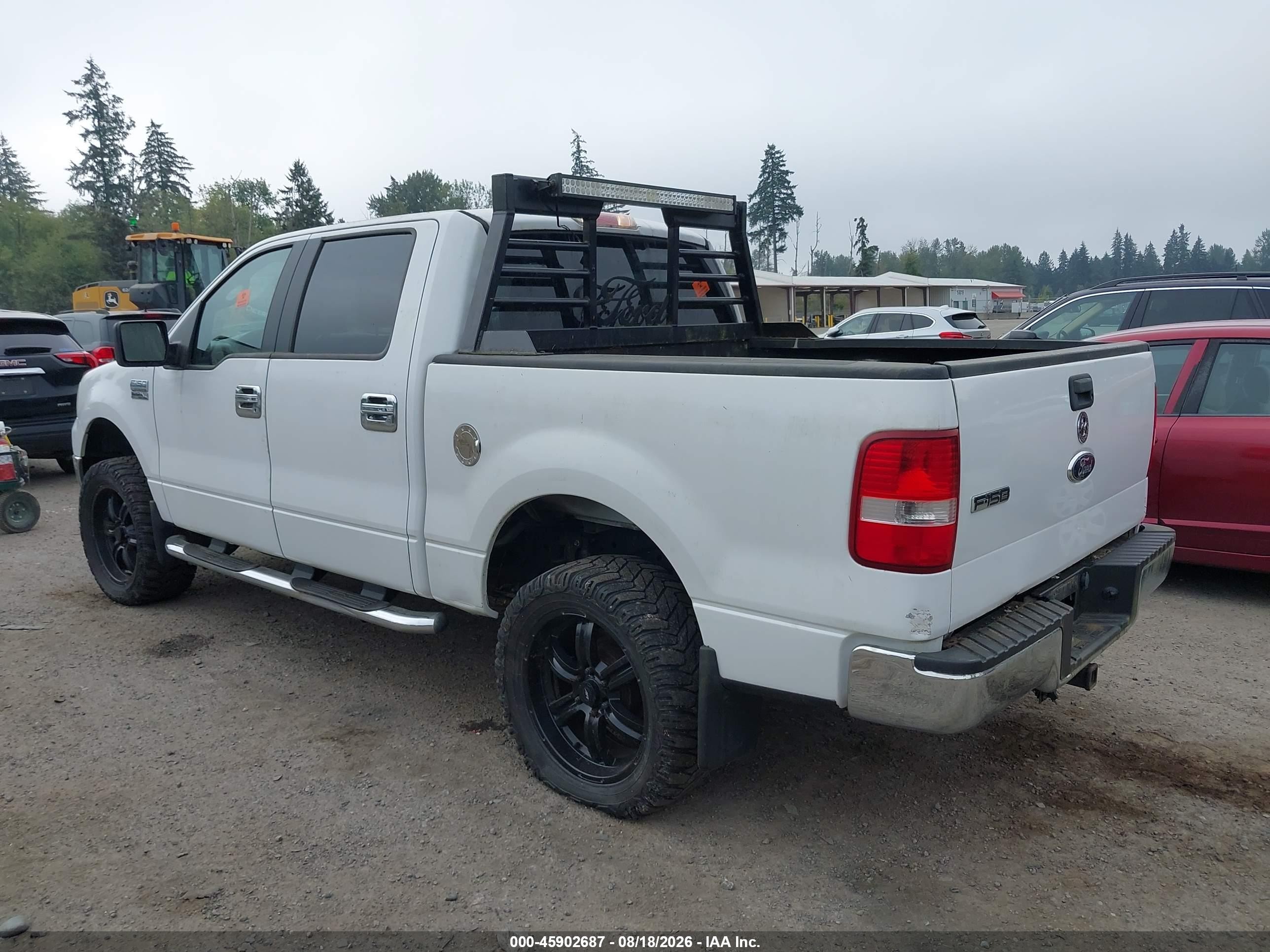 2005 Ford F-150 Fx4/lariat/xlt White vin: 1FTPW14515FB22881