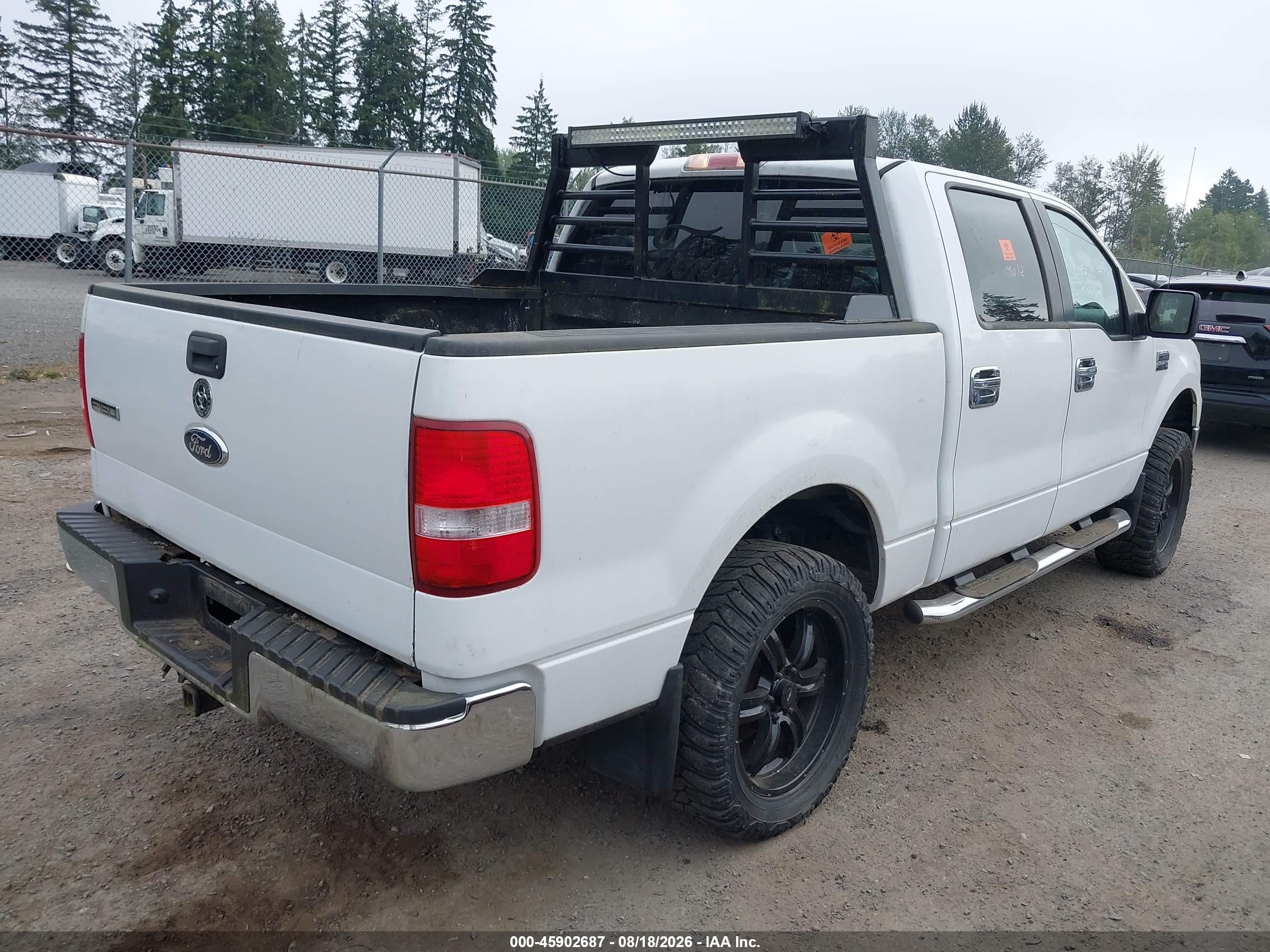 2005 Ford F-150 Fx4/lariat/xlt White vin: 1FTPW14515FB22881