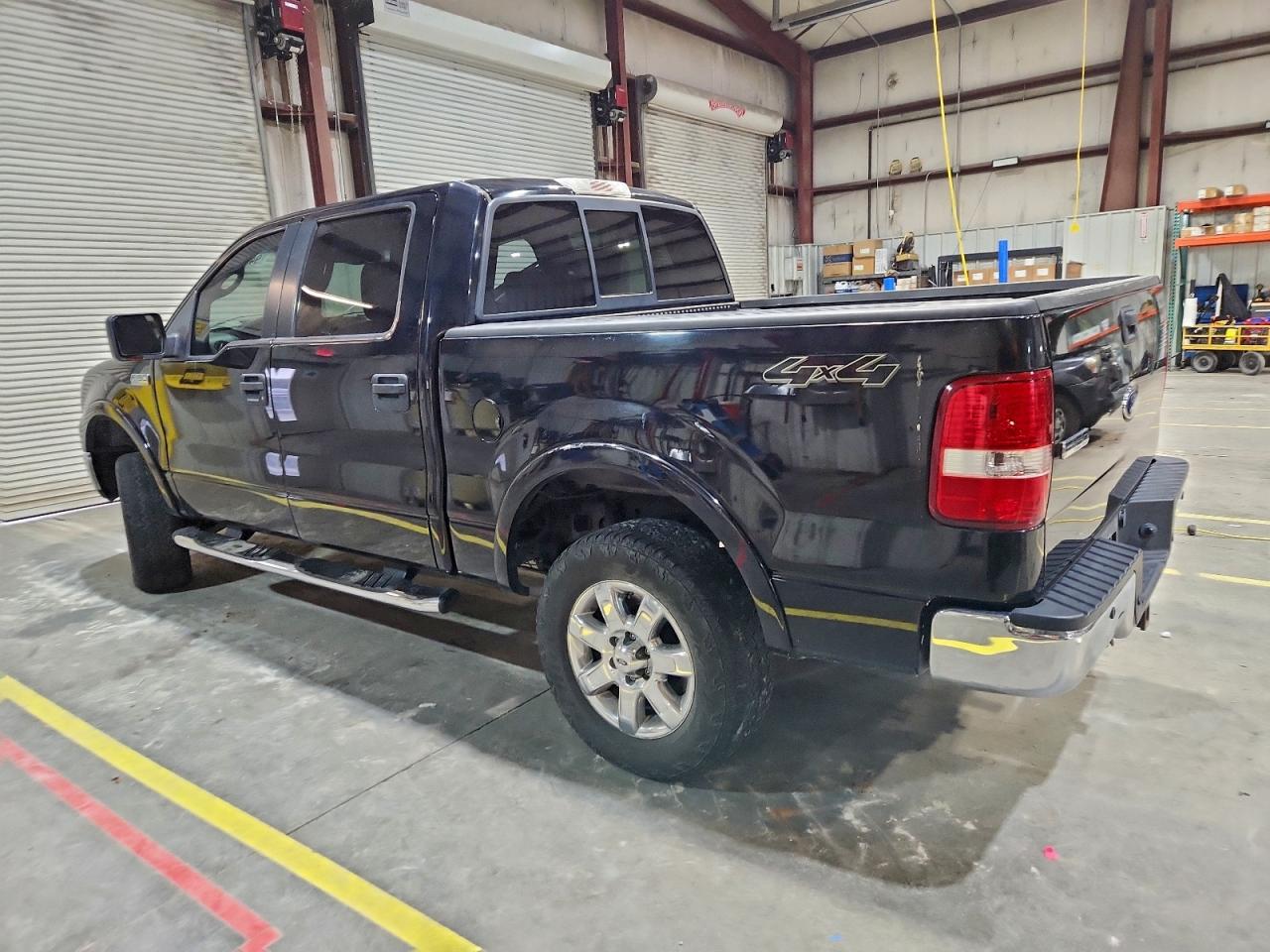 2005 Ford F150 Supercrew Black vin: 1FTPW14515FB45948