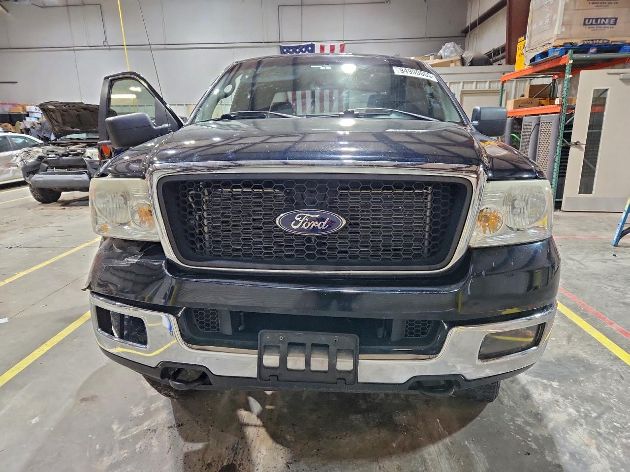 2005 Ford F150 Supercrew Black vin: 1FTPW14515FB45948