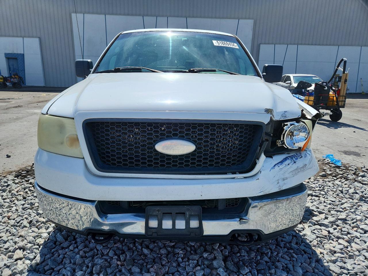 2005 Ford F150 Supercrew White vin: 1FTPW14515FB70588