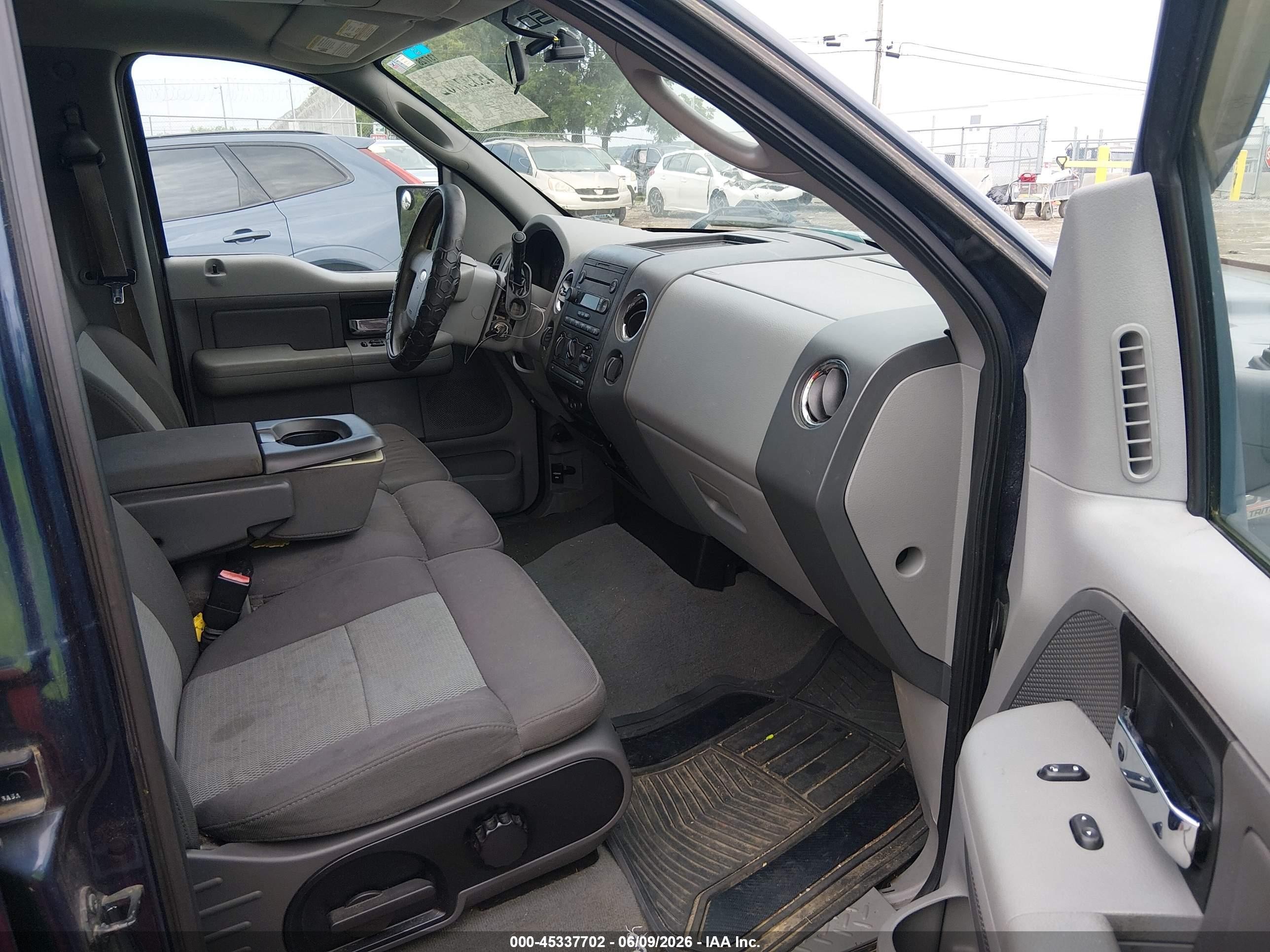 2005 Ford F-150 Fx4/lariat/xlt Blue vin: 1FTPW14515KD00022