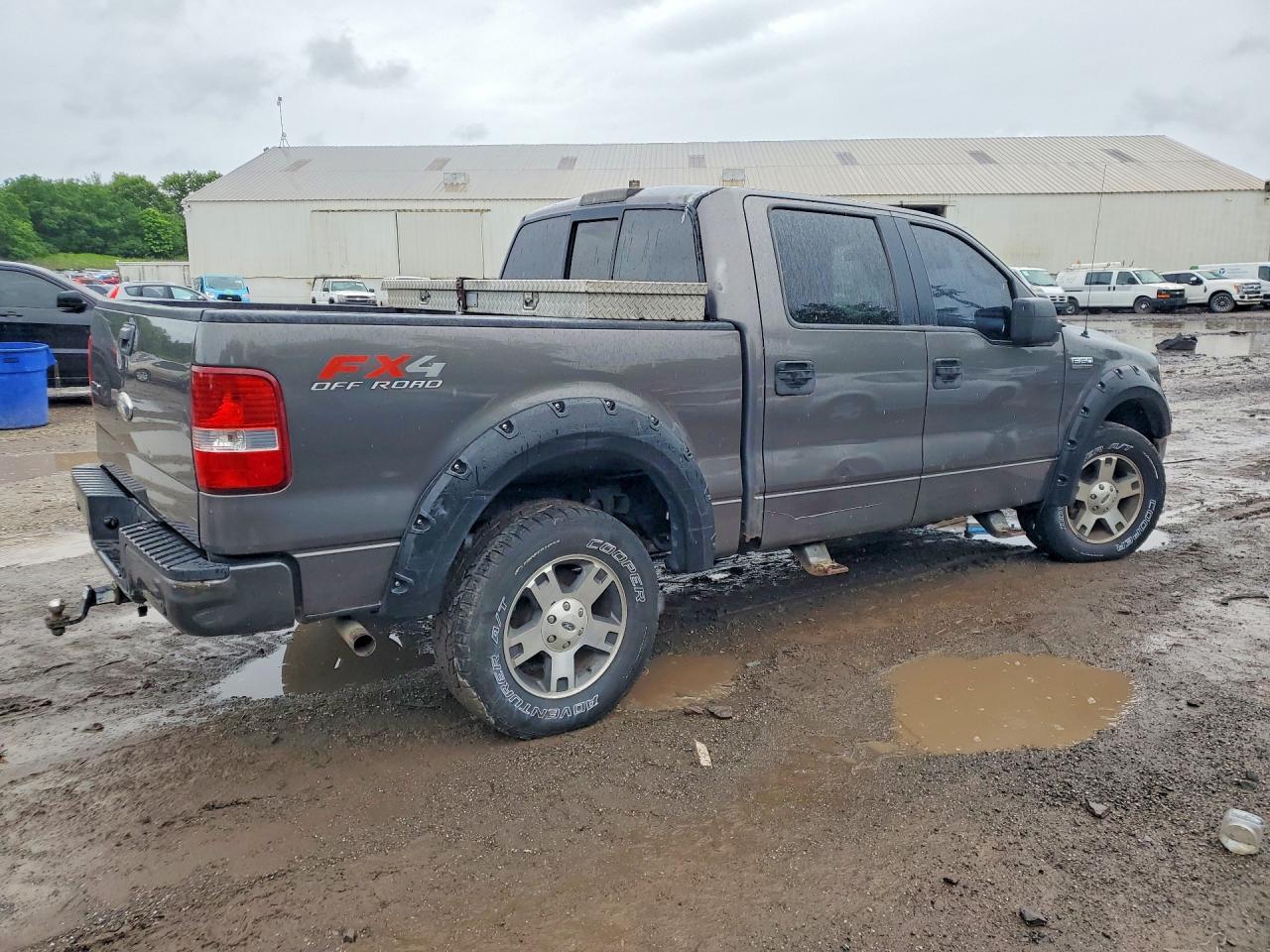 2005 Ford F150 Supercrew Серый vin: 1FTPW14515KD04698