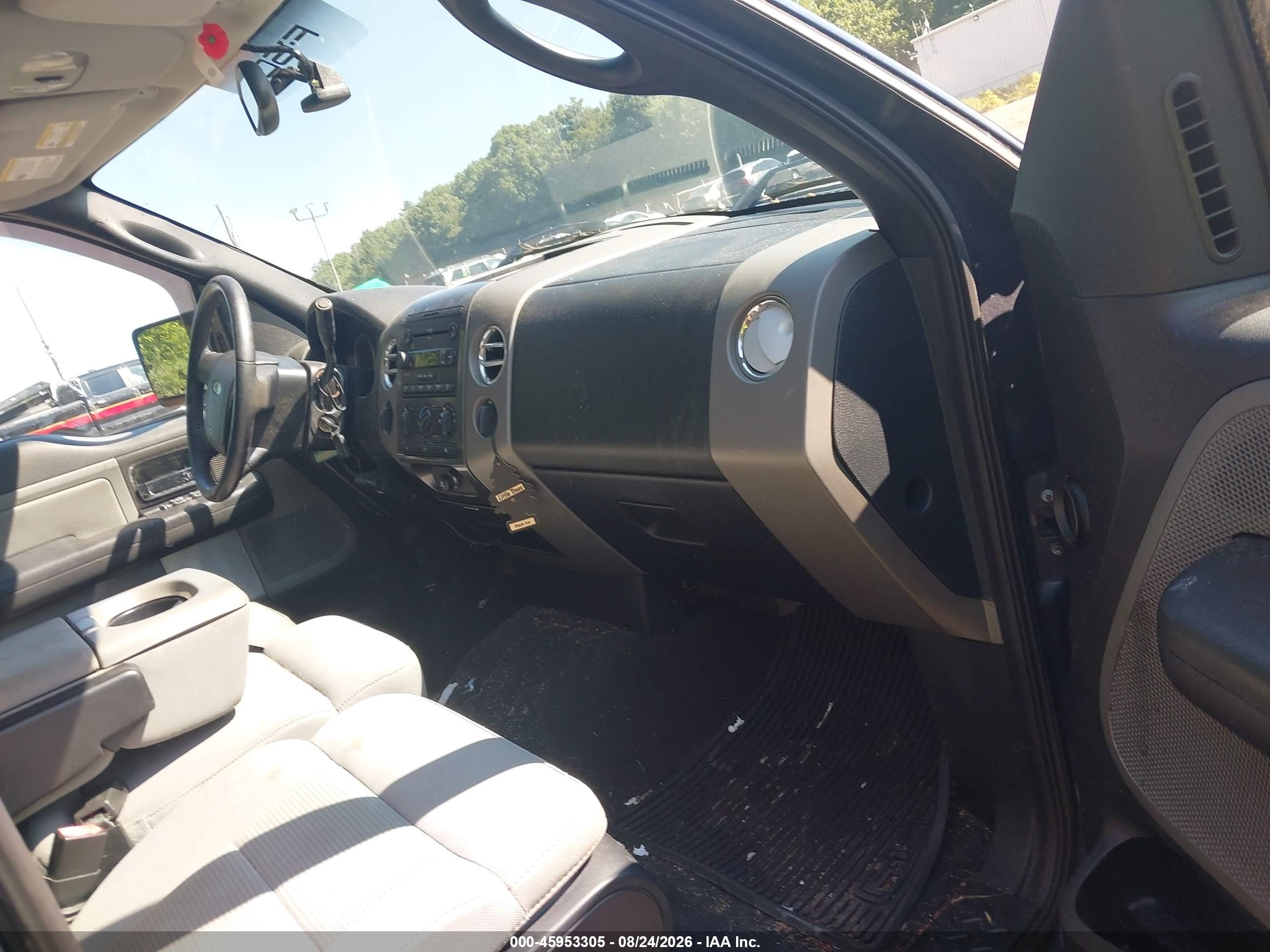 2005 Ford F-150 Fx4/lariat/xlt Blue vin: 1FTPW14515KF08854
