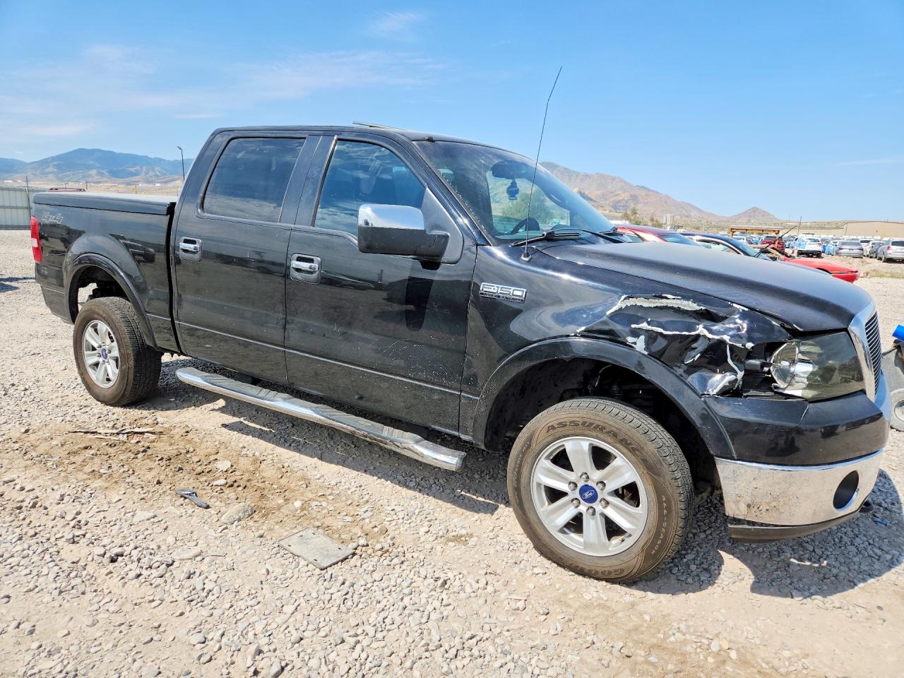 2006 Ford F150 Supercrew Black vin: 1FTPW14516FA50114