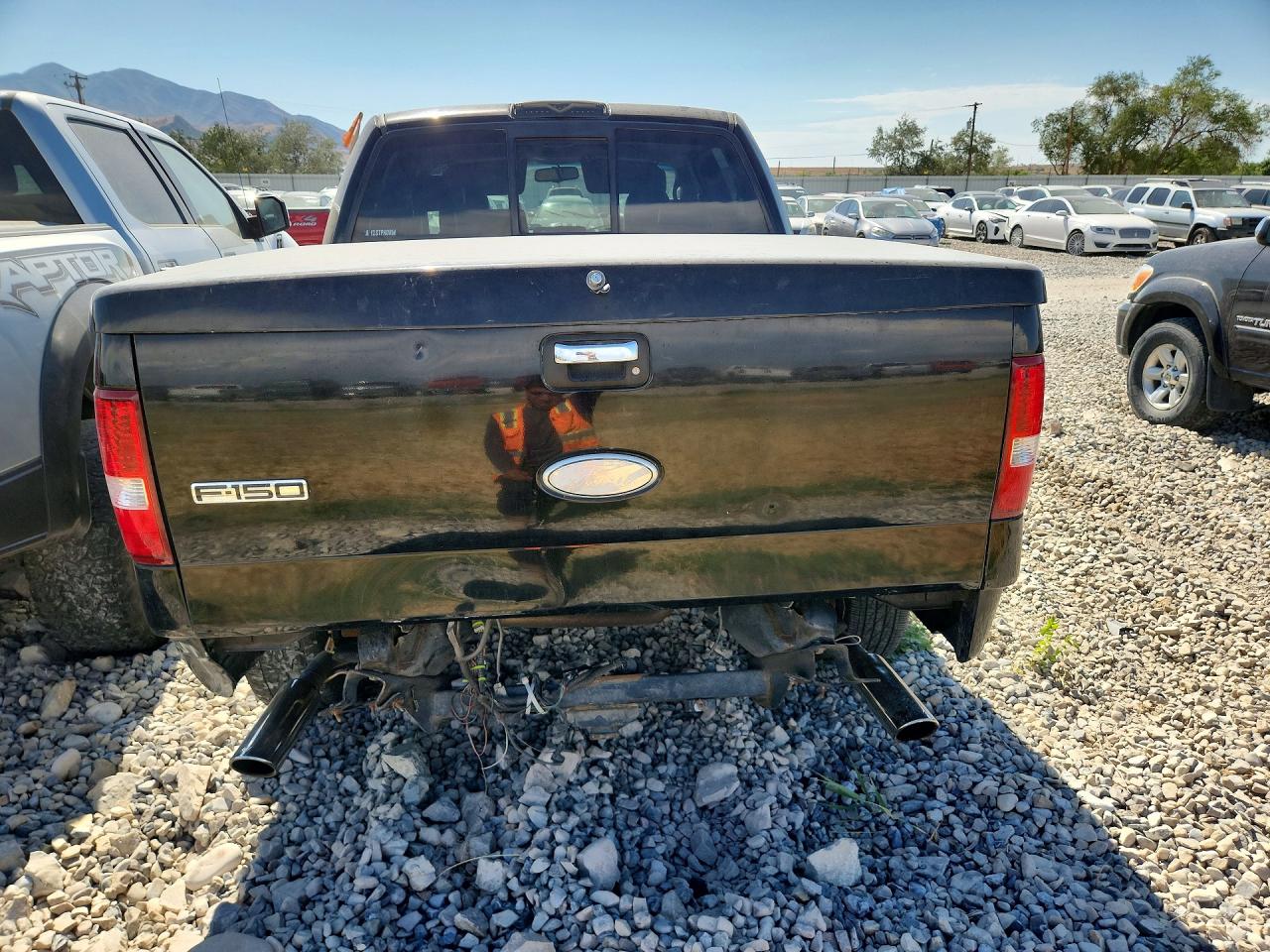 2006 Ford F150 Supercrew Black vin: 1FTPW14516FA50114