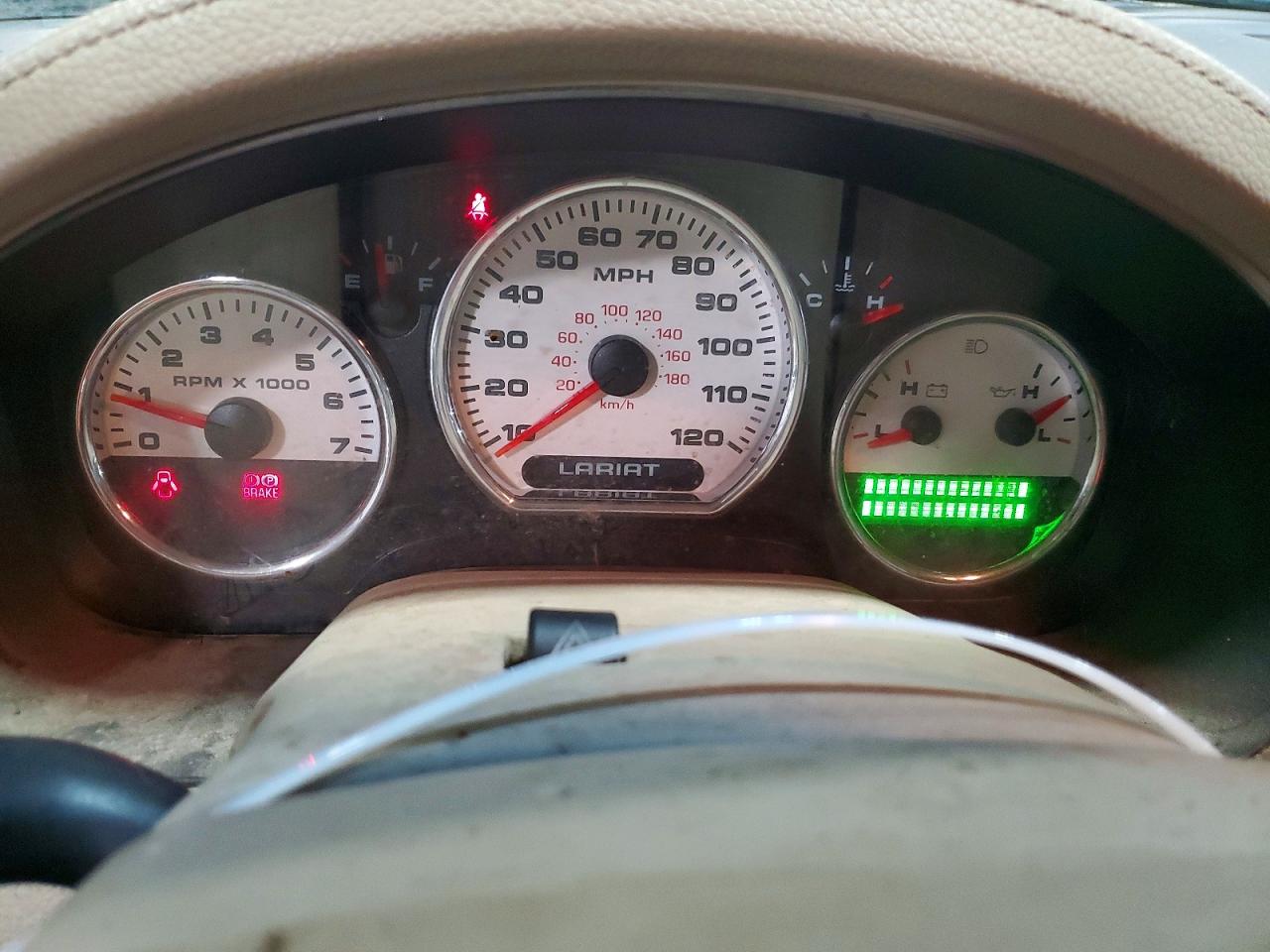 2006 Ford F150 Supercrew Beige vin: 1FTPW14516FA55927