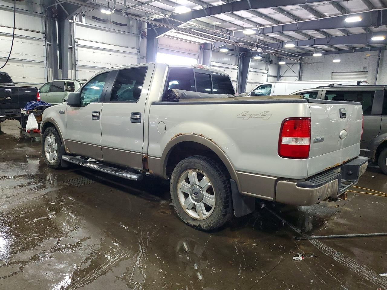 2006 Ford F150 Supercrew Beige vin: 1FTPW14516FA55927