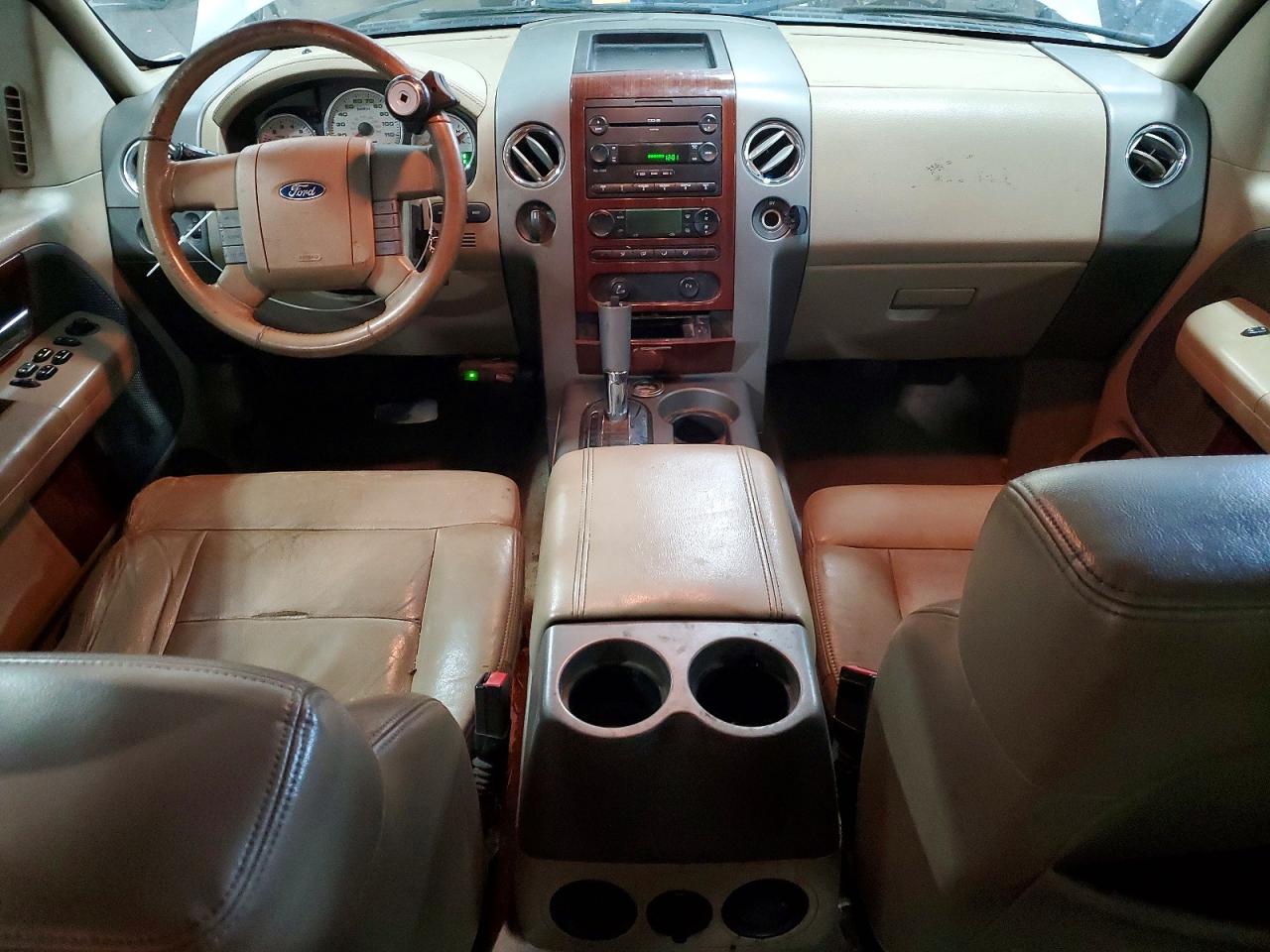 2006 Ford F150 Supercrew Beige vin: 1FTPW14516FA55927